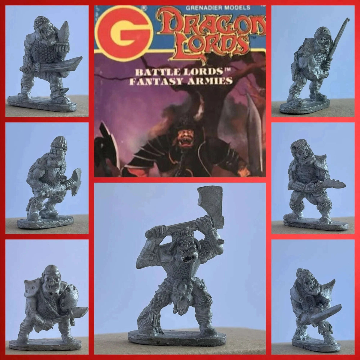 War Ogres Army of the Black River Dragon Lords Grenadier Lichyard Games