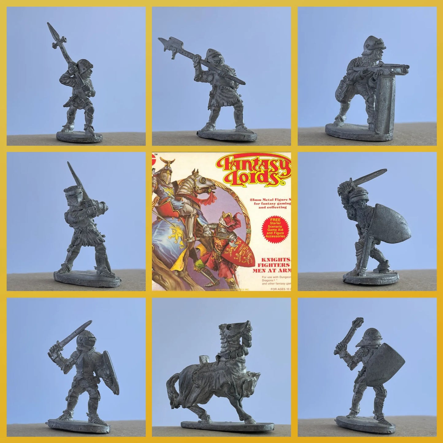 Knights, Fighters & Men at Arms Fantasy Lords Grenadier