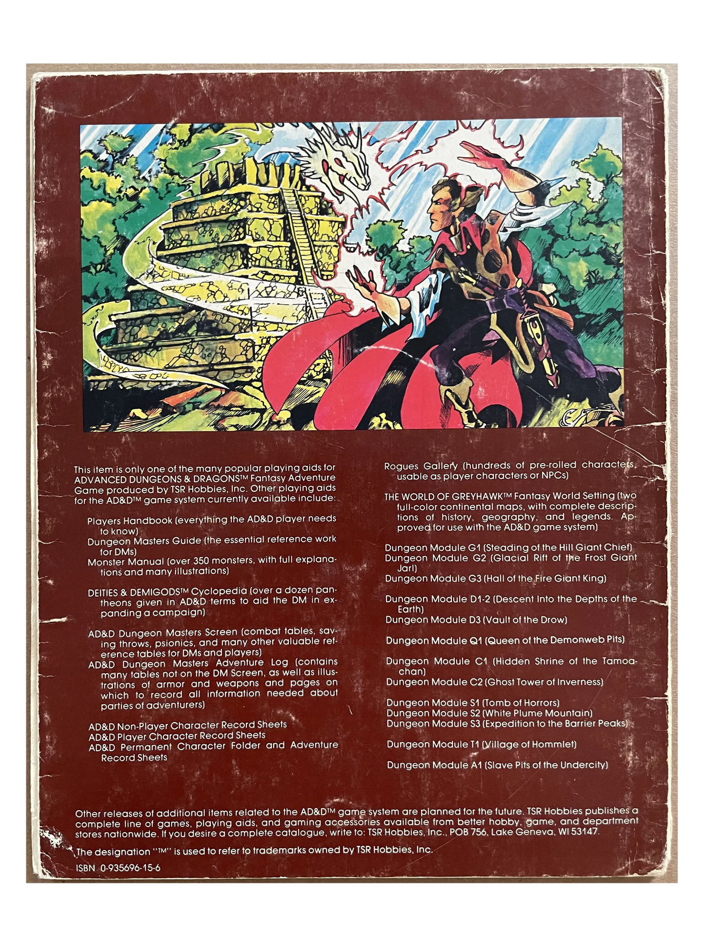The Hidden Shrine of Tamoachan C1 9032 AD&D 1e - Lichyard Games