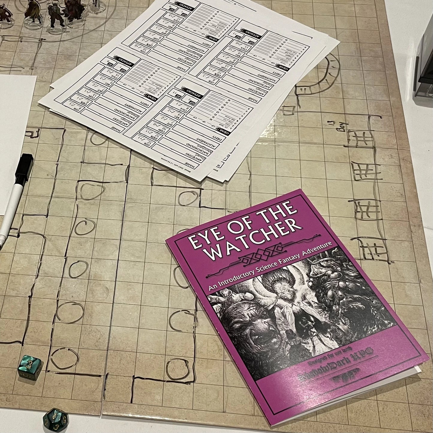 Eye of the Watcher for Shadowdark RPG (Physical Copy + PDF)