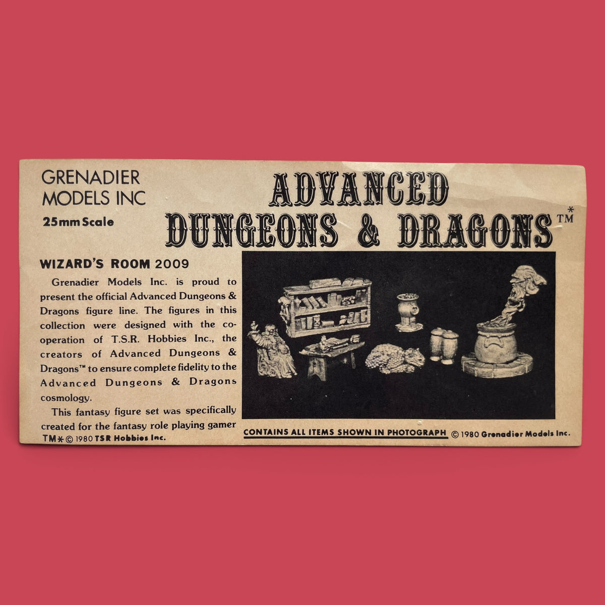 Wizards Room Grenadier Advanced Dungeons & Dragons