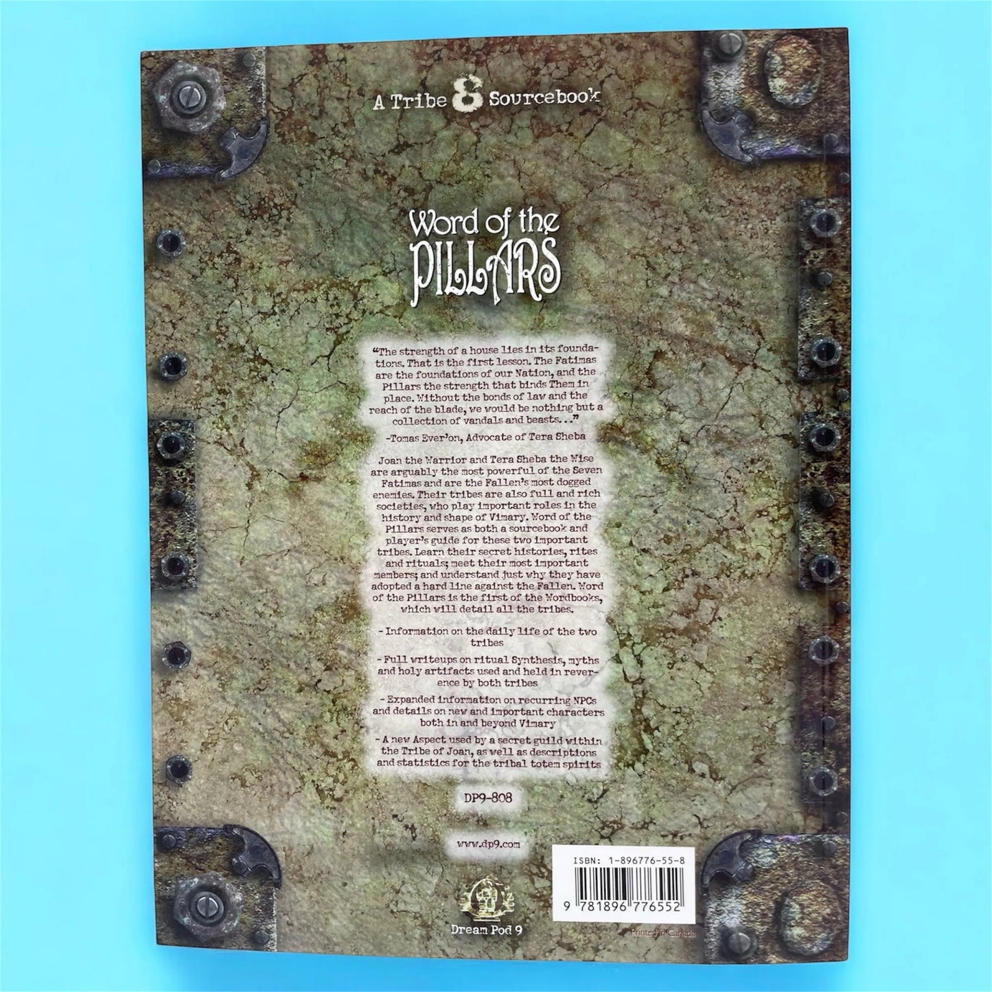 Word of the Pillars A Tribe 8 Sourcebook Dream Pod 9