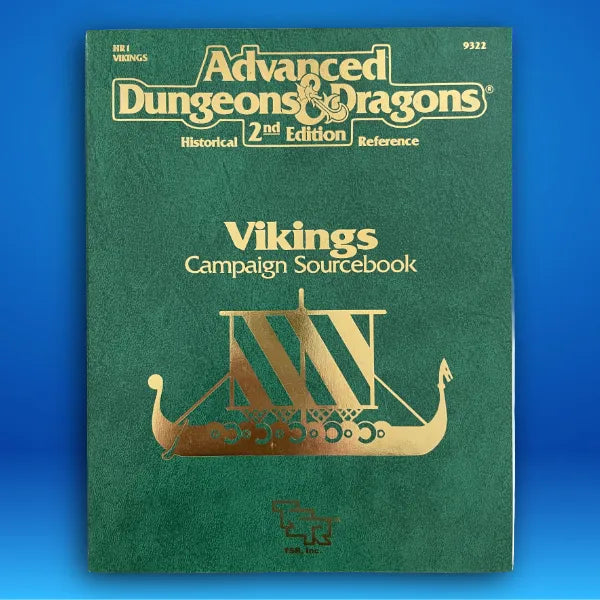 Vikings Campaign Sourcebook HR1 9322 AD&D 2e - Lichyard Games