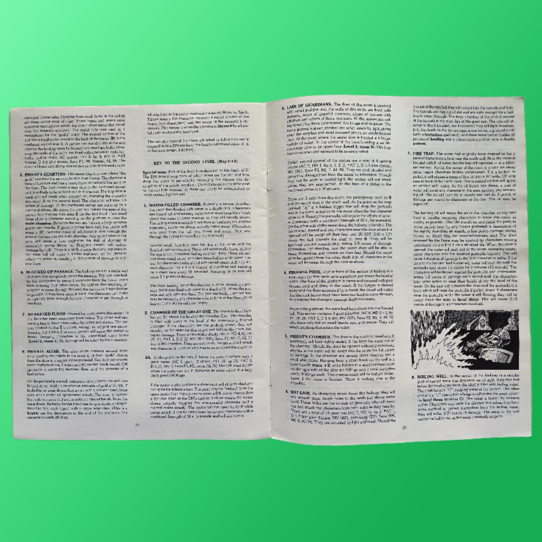 Dungeons & Dragons Expert Set 2 1012 Box Set