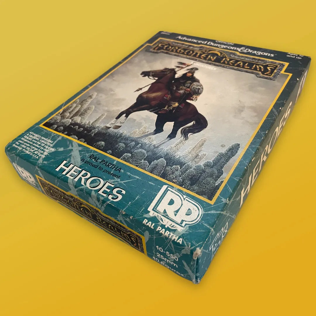 Heroes Forgotten Realms Ral Partha Advanced Dungeons & Dragons