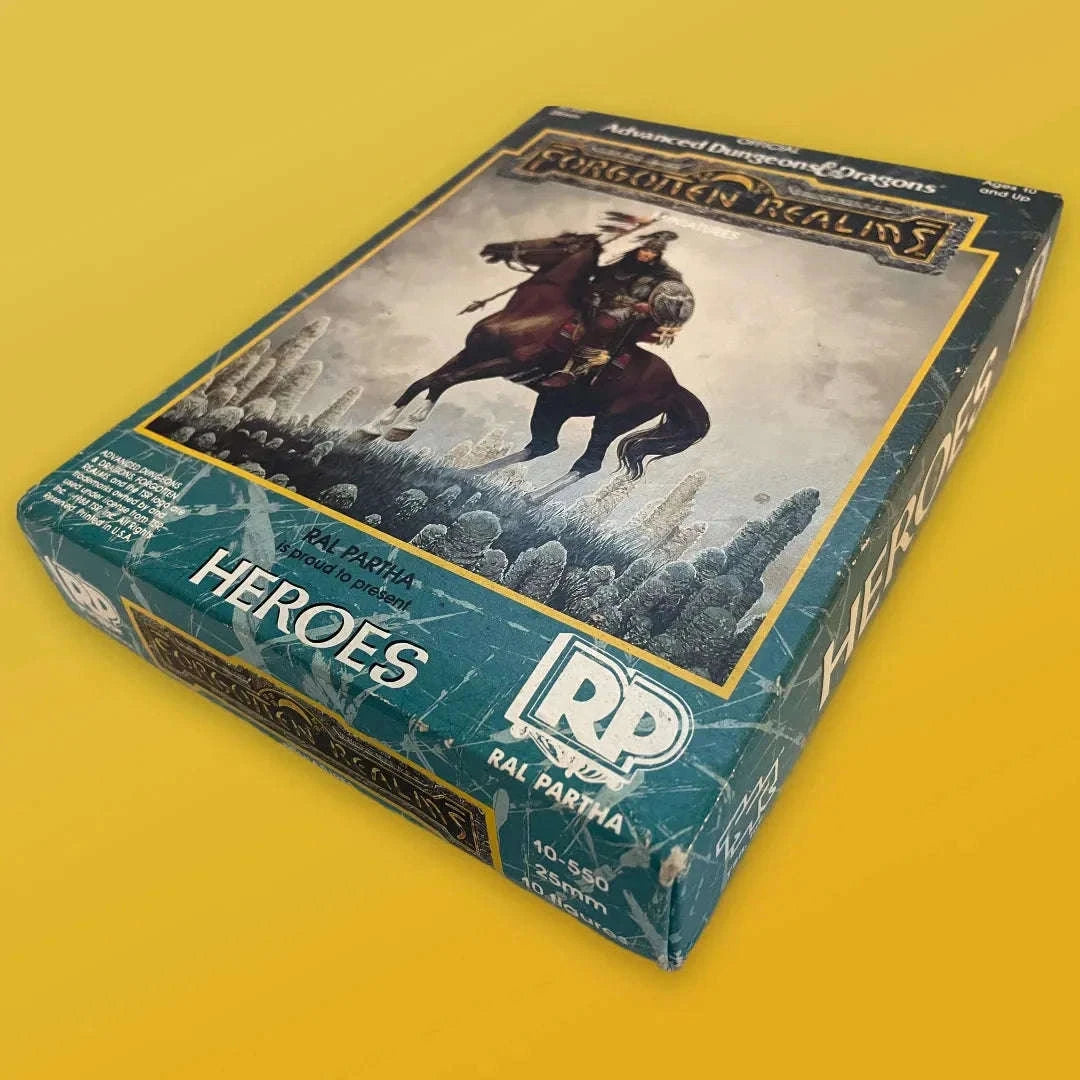 Heroes Forgotten Realms Ral Partha Advanced Dungeons & Dragons Lichyard Games