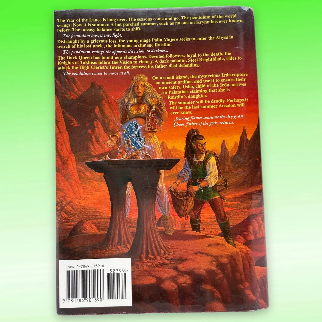 Dragons of Summer Flame Dragonlance Saga by Weis & Hickman (1995) - Lichyard Games