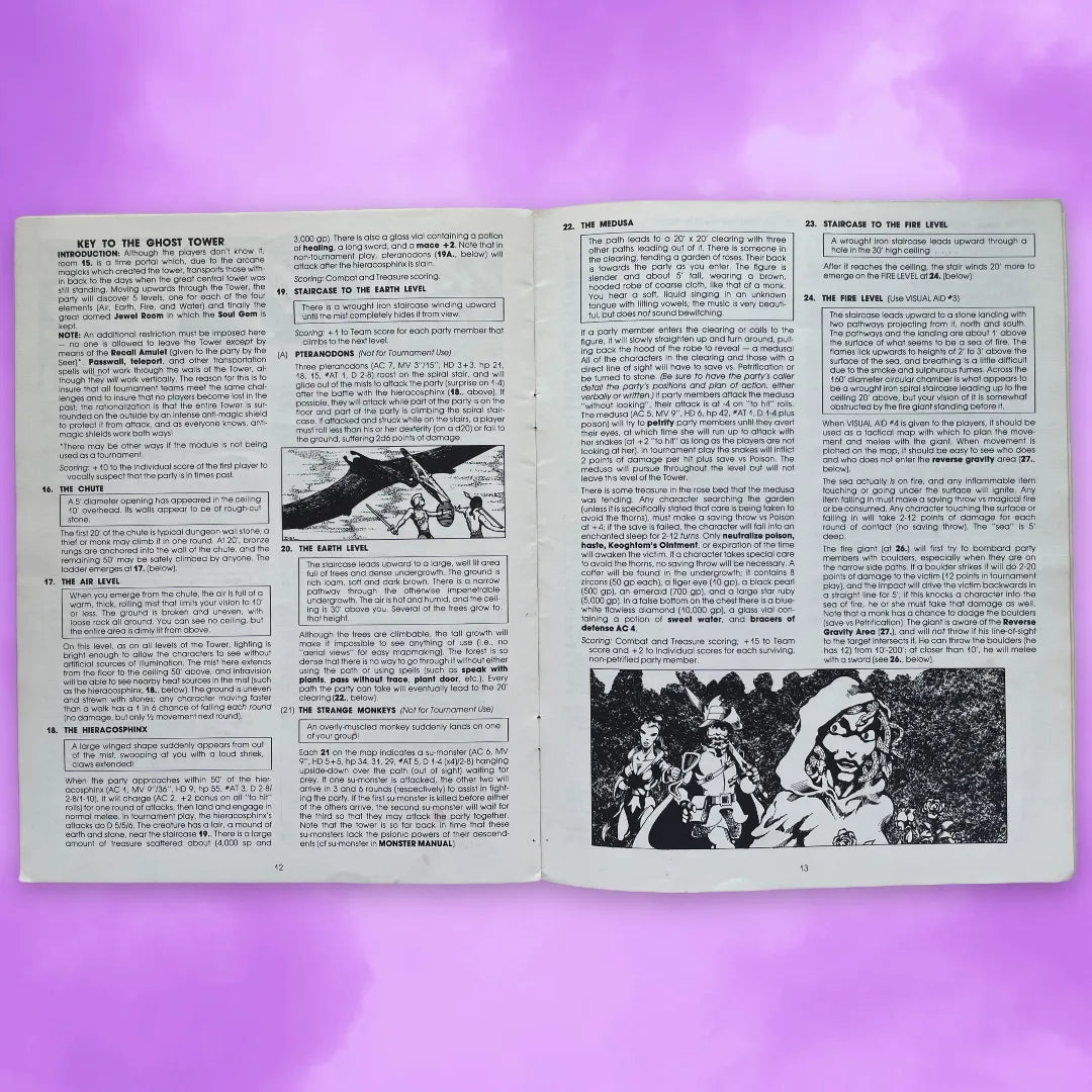 The Ghost Tower of Inverness C2 9038 AD&D 1e