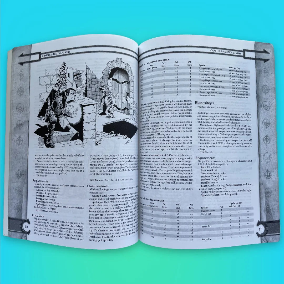 Tome and Blood: A Guidebook to Wizards and Sorcerers Dungeons & Dragons 3e