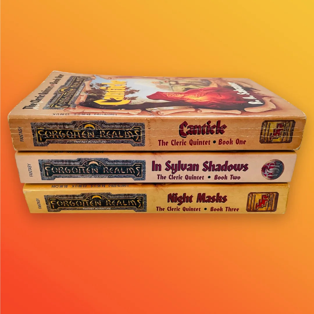 Forgotten Realms: The Cleric Quintet, Books 1-3 by R.A. Salvatore