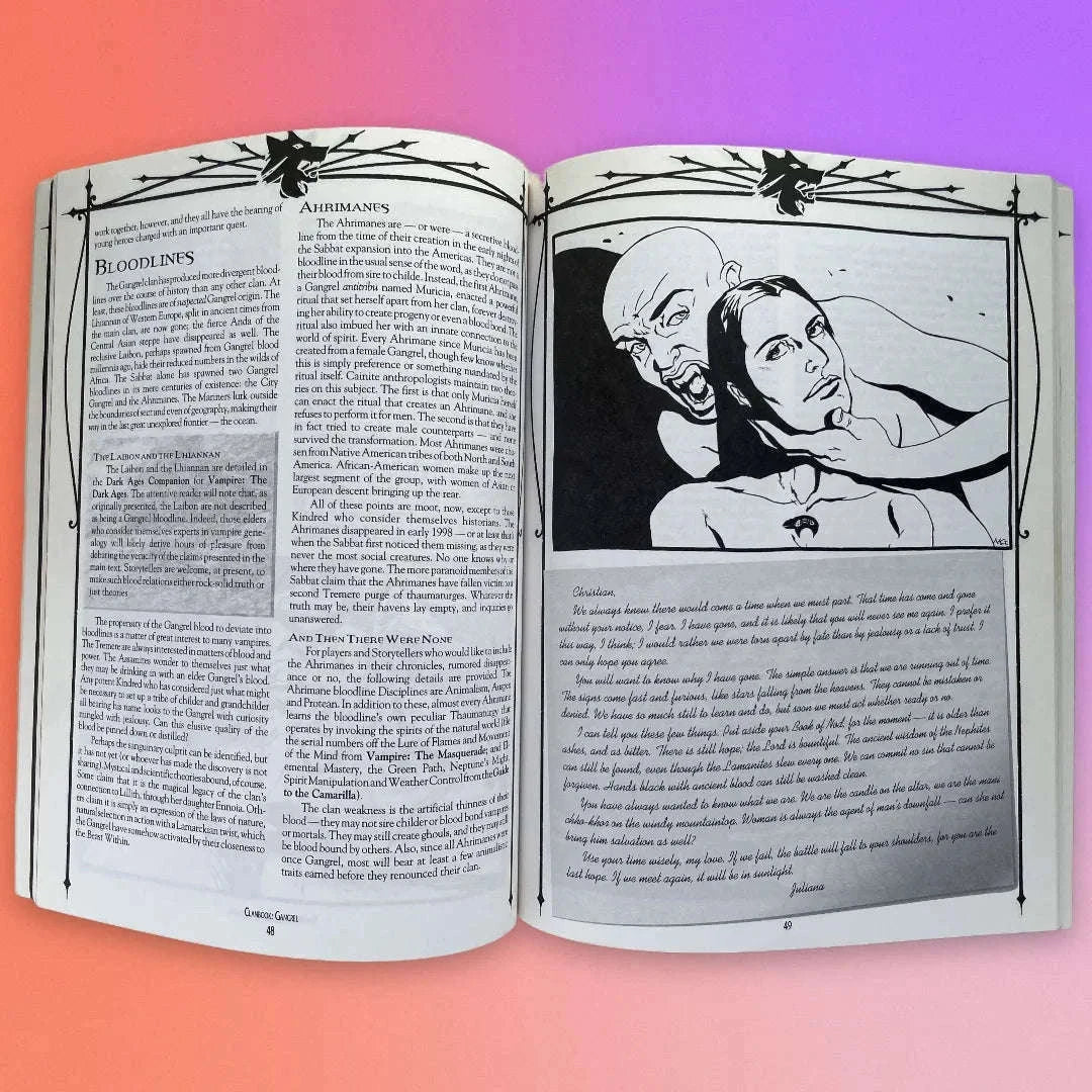 Clanbook: Gangrel Vampire: The Masquerade White Wolf Lichyard Games