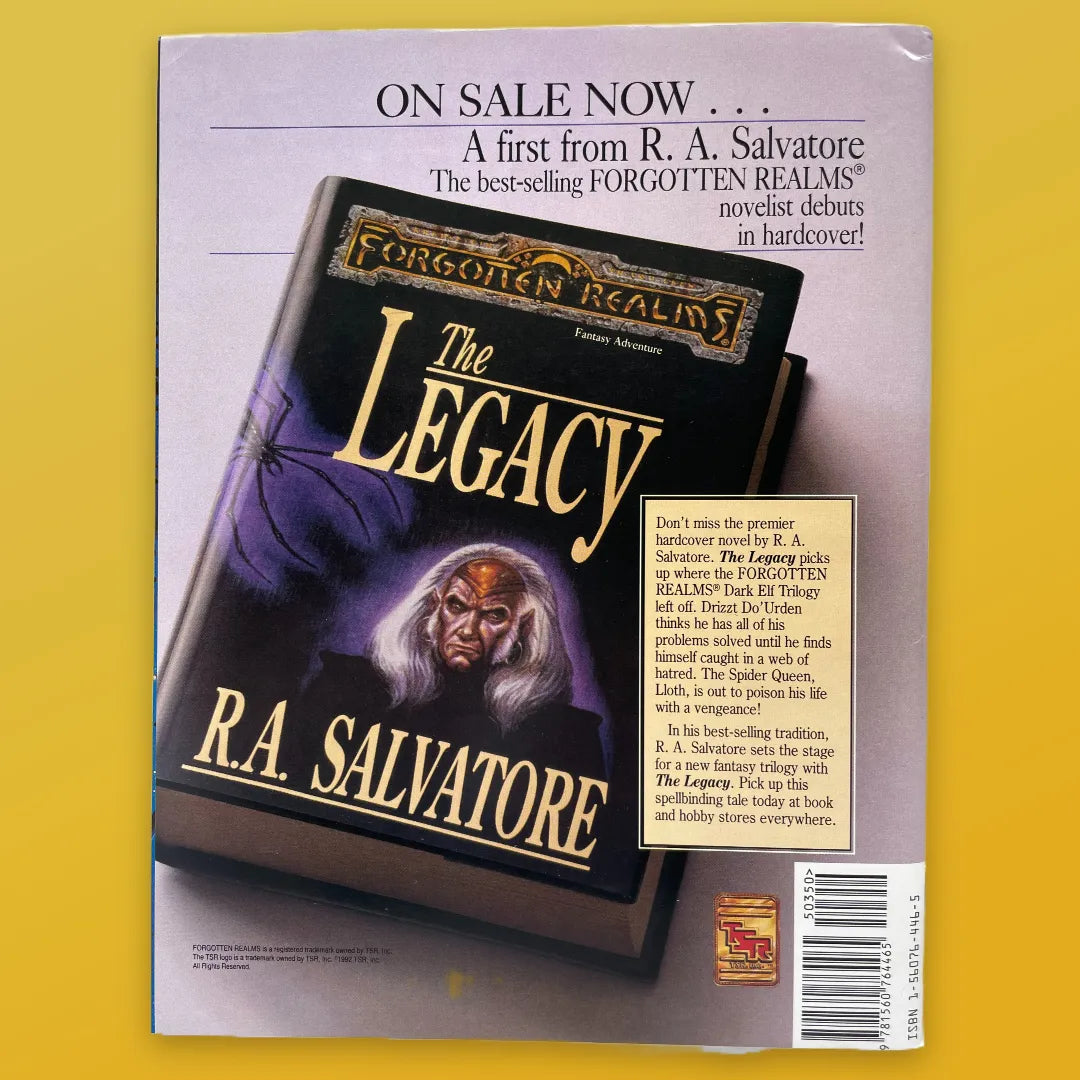 Dragon Magazine #187 November 1992 TSR