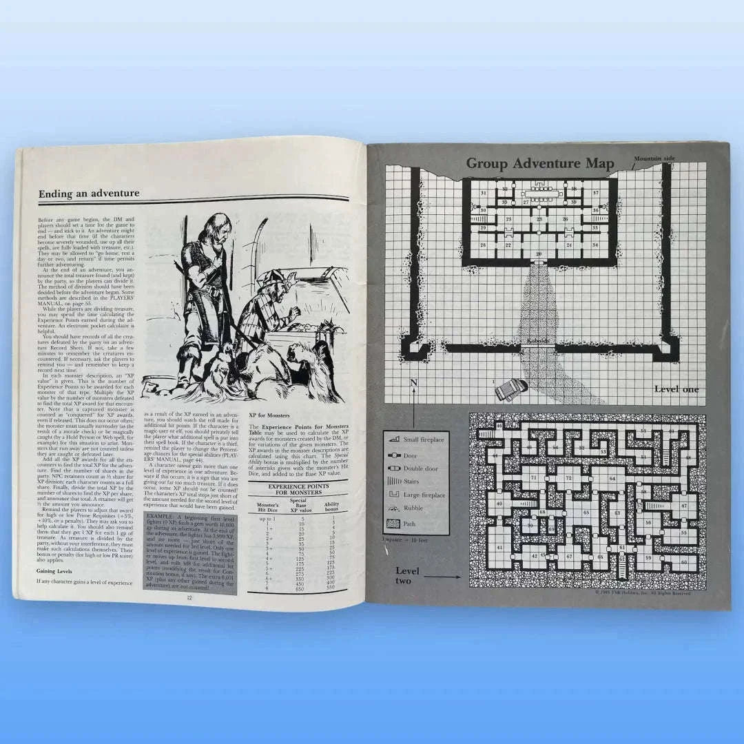 Dungeons & Dragons Dungeon Masters Rulebook 1983 Lichyard Games