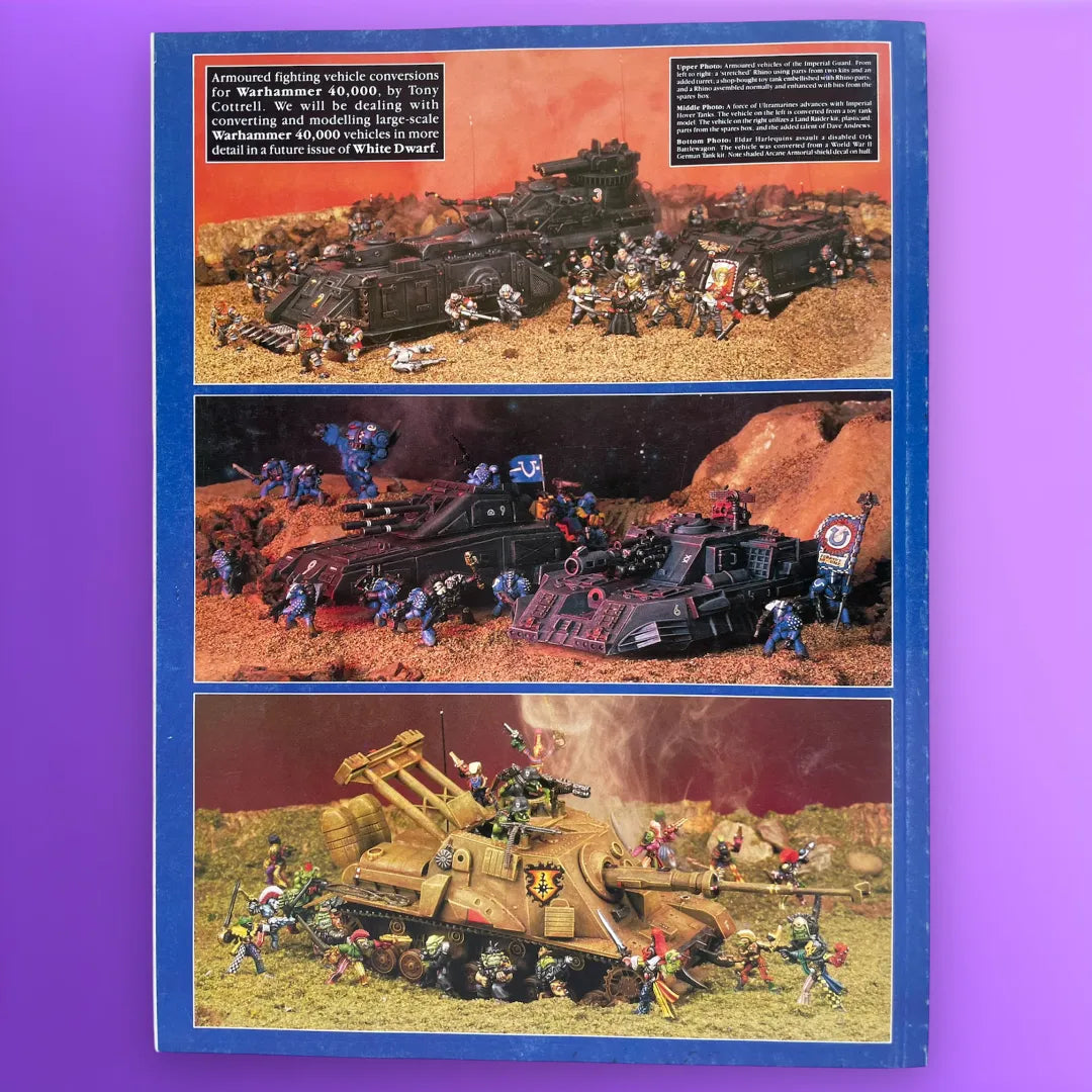 White Dwarf Magazine #110 February 1989 Games Workshop