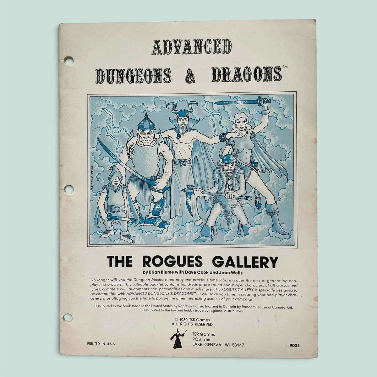 The Rogues Gallery 9031 Advanced Dungeons & Dragons