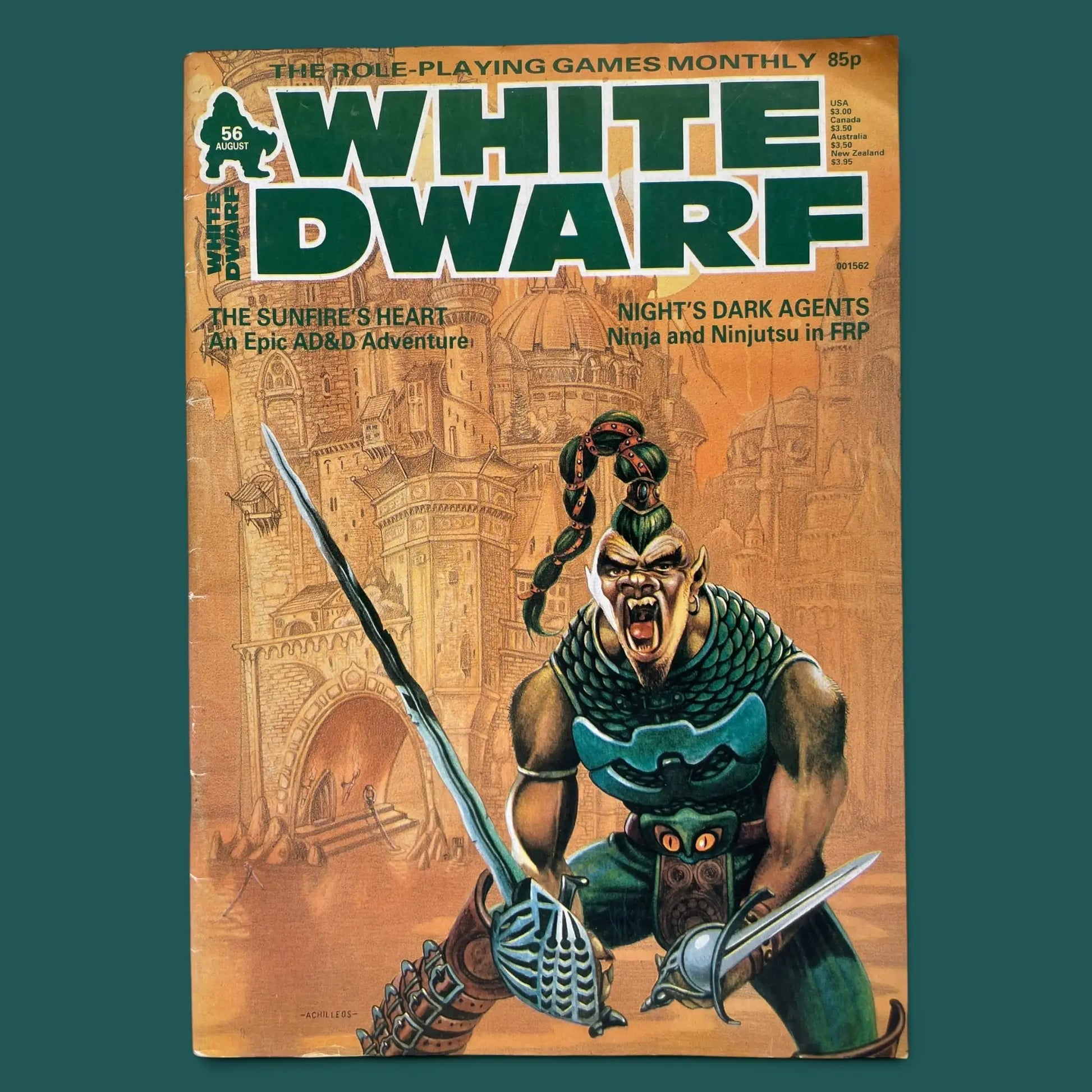 White Dwarf Magazine #56 April 1984 Games Workshop