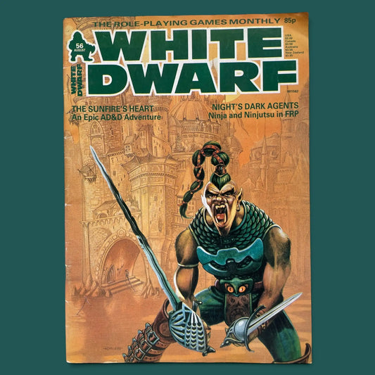 White Dwarf Magazine #56 April 1984 Games Workshop
