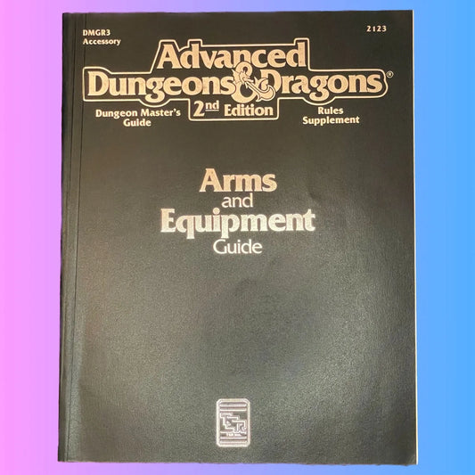 Arms and Equipment Guide DMGR3 2123 AD&D 2e - Lichyard Games