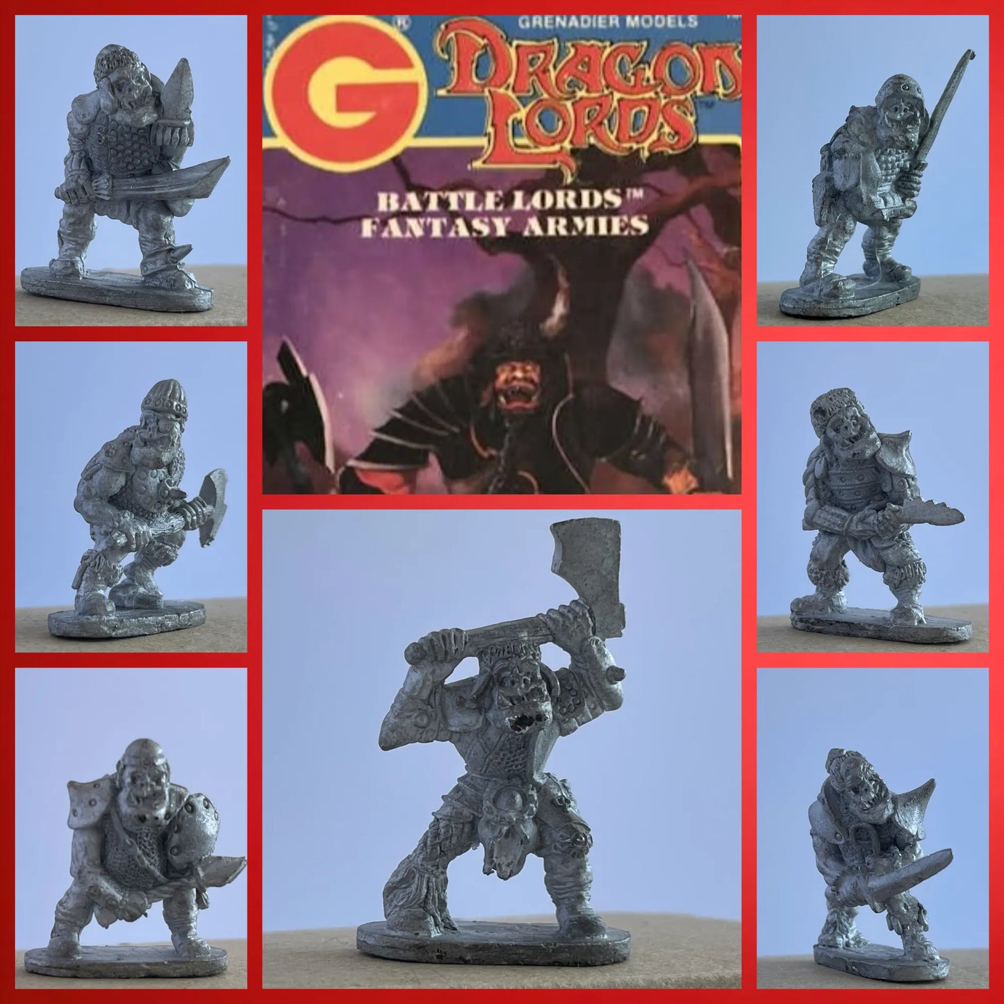War Ogres Army of the Black River Dragon Lords Grenadier