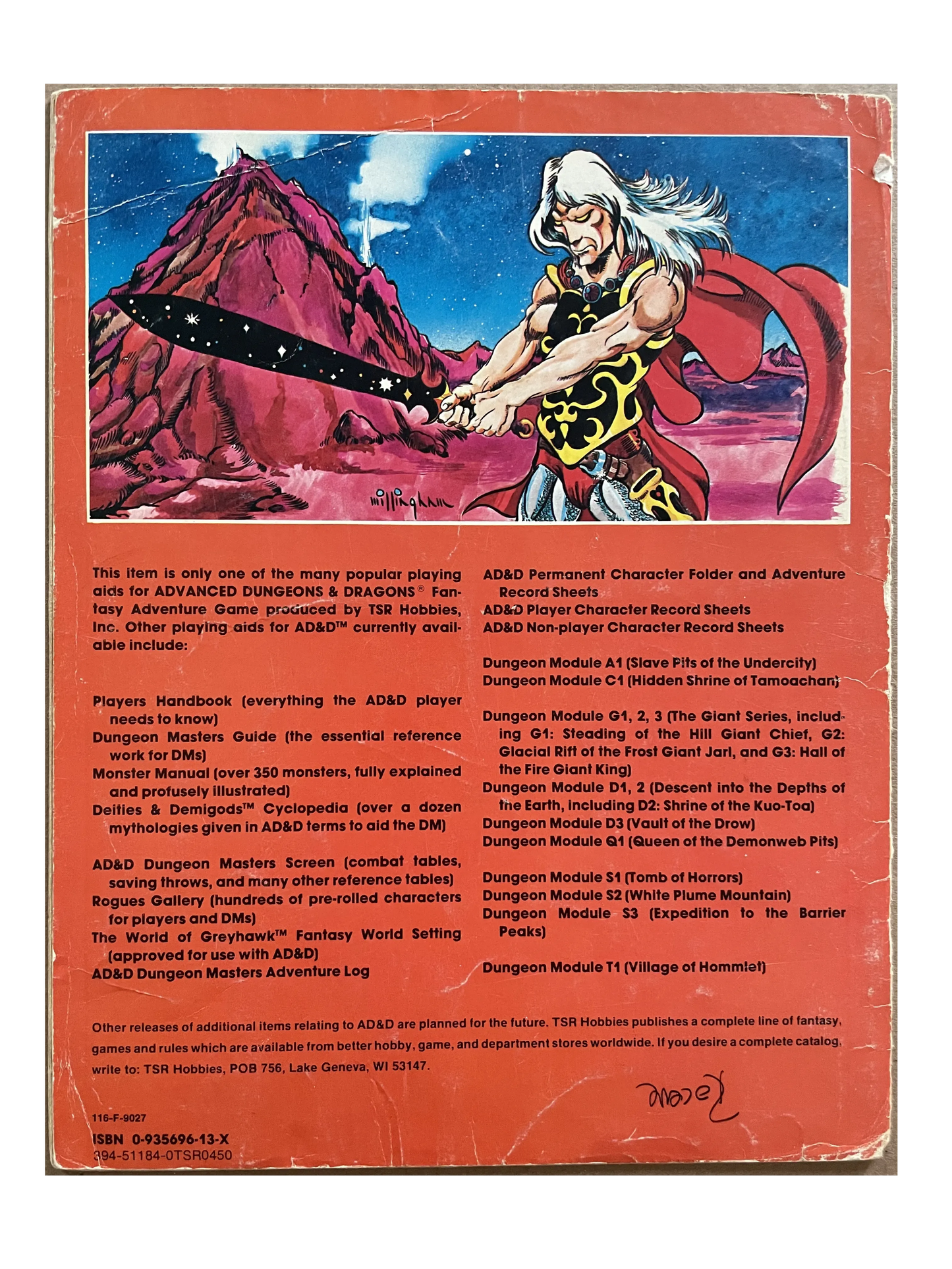 White Plume Mountain S2 9027 AD&D 1e - Lichyard Games