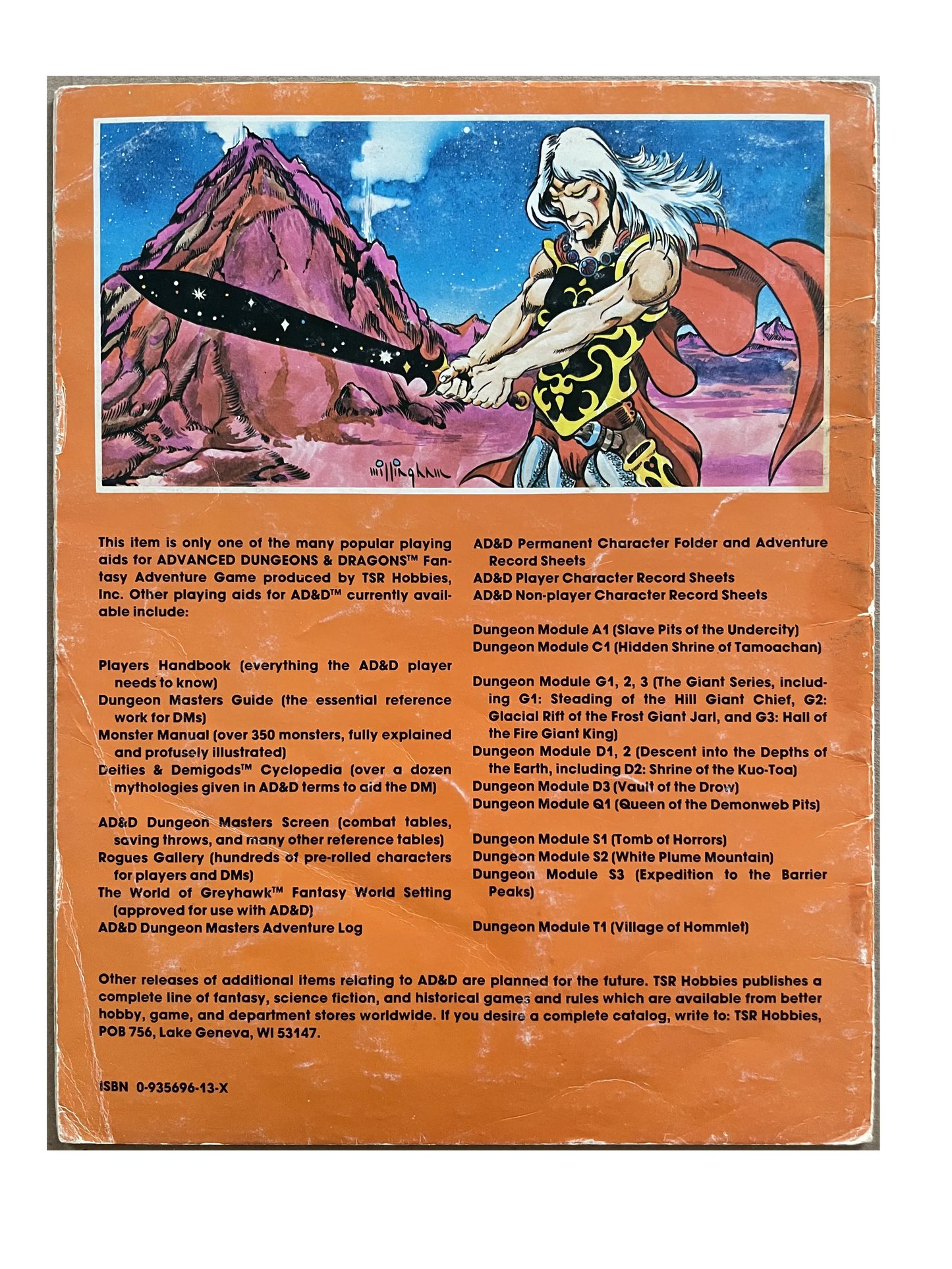 White Plume Mountain S2 9027 AD&D 1e - Lichyard Games