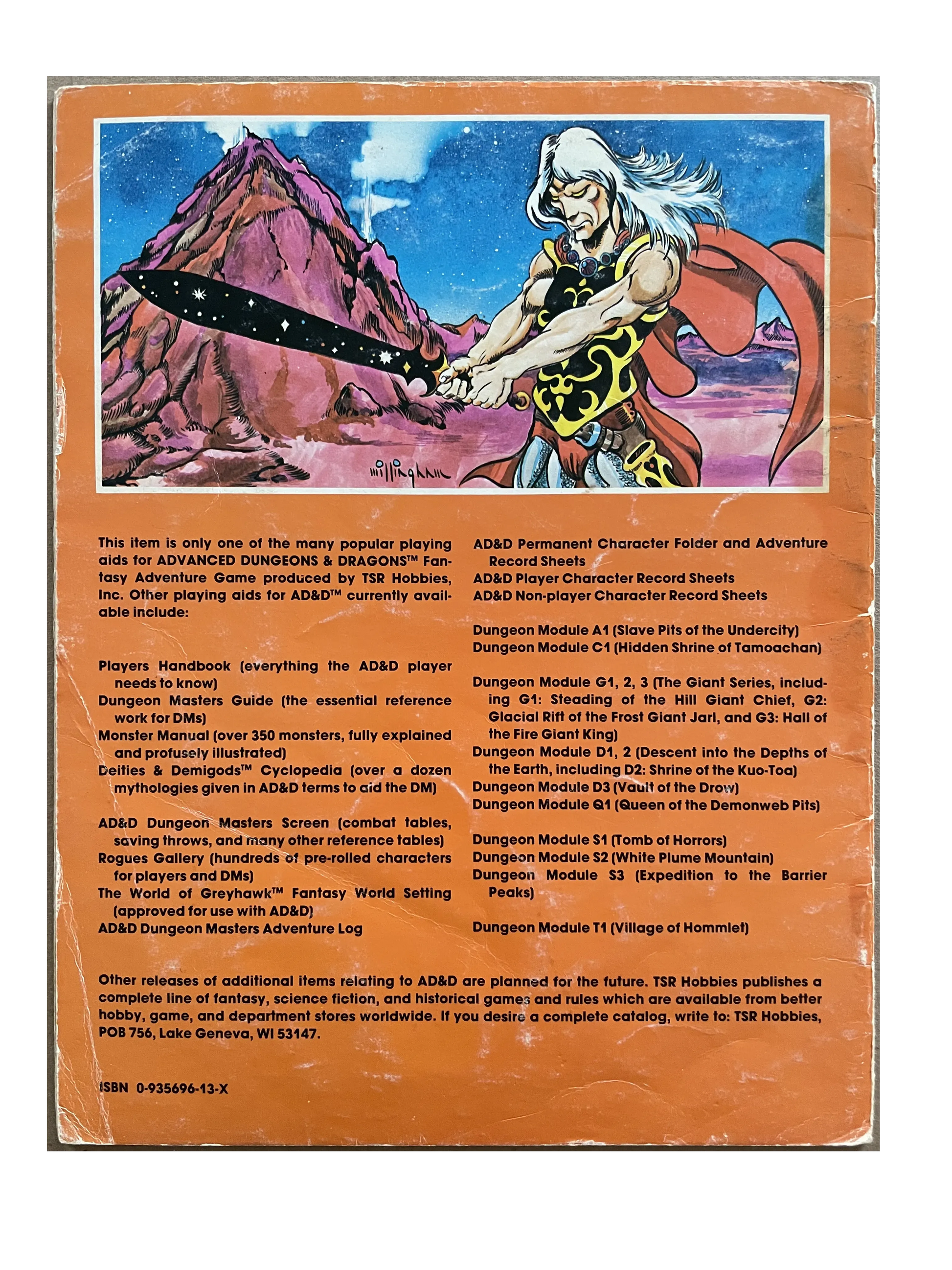 White Plume Mountain S2 9027 AD&D 1e - Lichyard Games