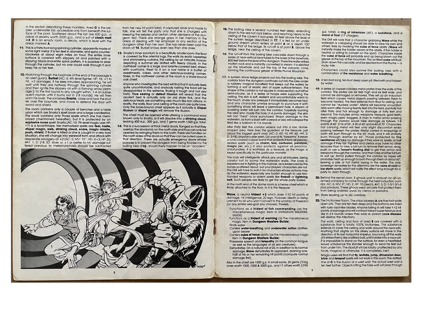 White Plume Mountain S2 9027 AD&D 1e - Lichyard Games