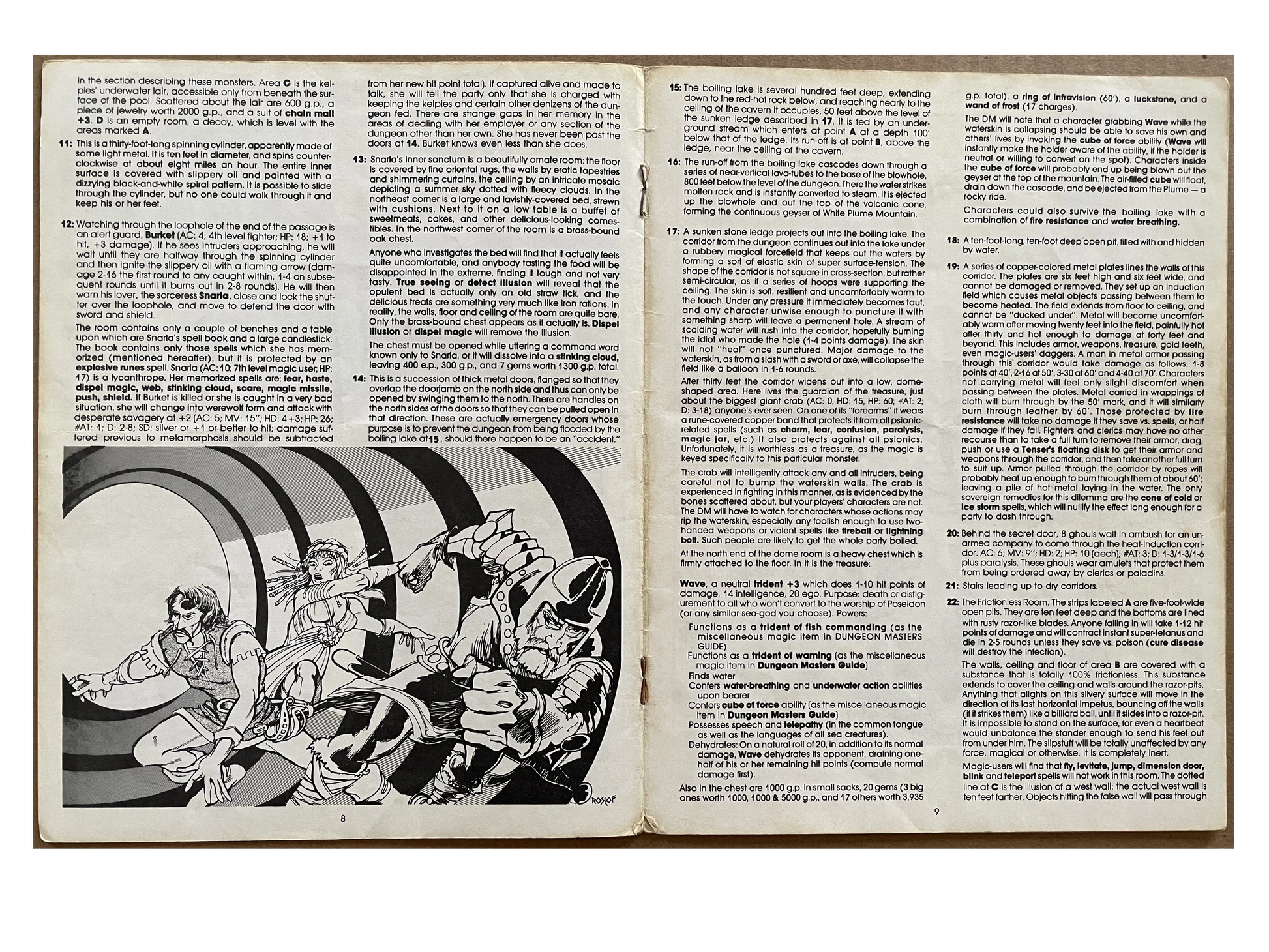 White Plume Mountain S2 9027 AD&D 1e - Lichyard Games