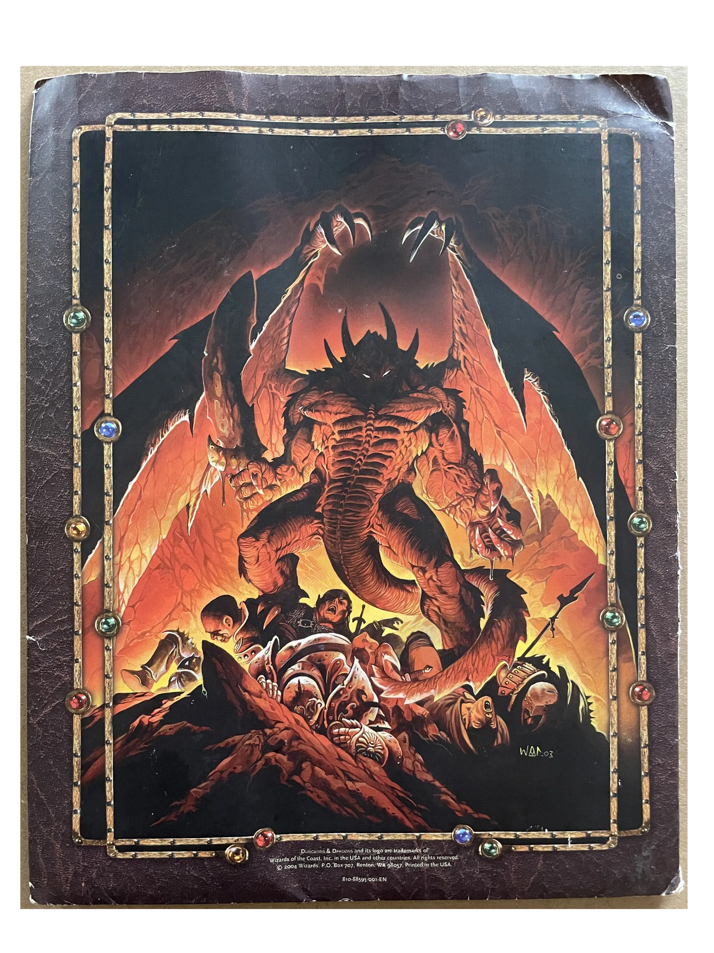 Character Sheets and Folder Dungeons & Dragons 3e - Lichyard Games