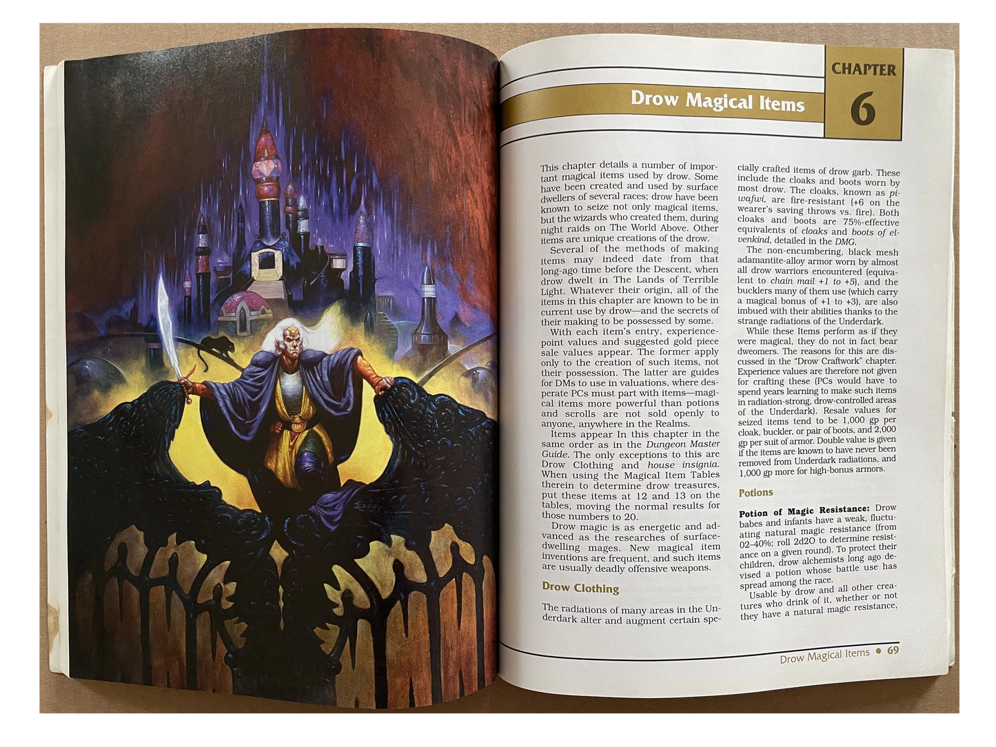 The Drow of the Underdark 9326 AD&D 2e - Lichyard Games