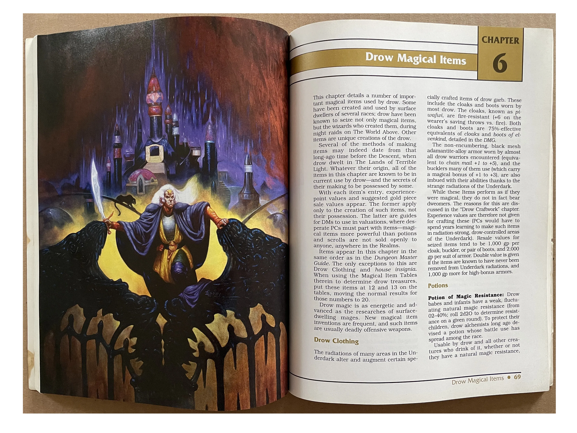 The Drow of the Underdark 9326 AD&D 2e - Lichyard Games