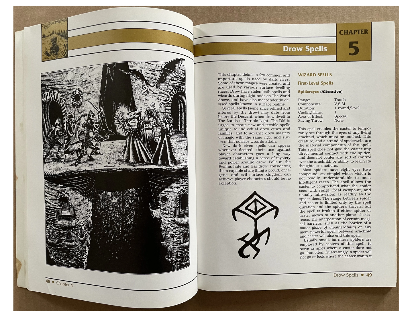 The Drow of the Underdark 9326 AD&D 2e - Lichyard Games