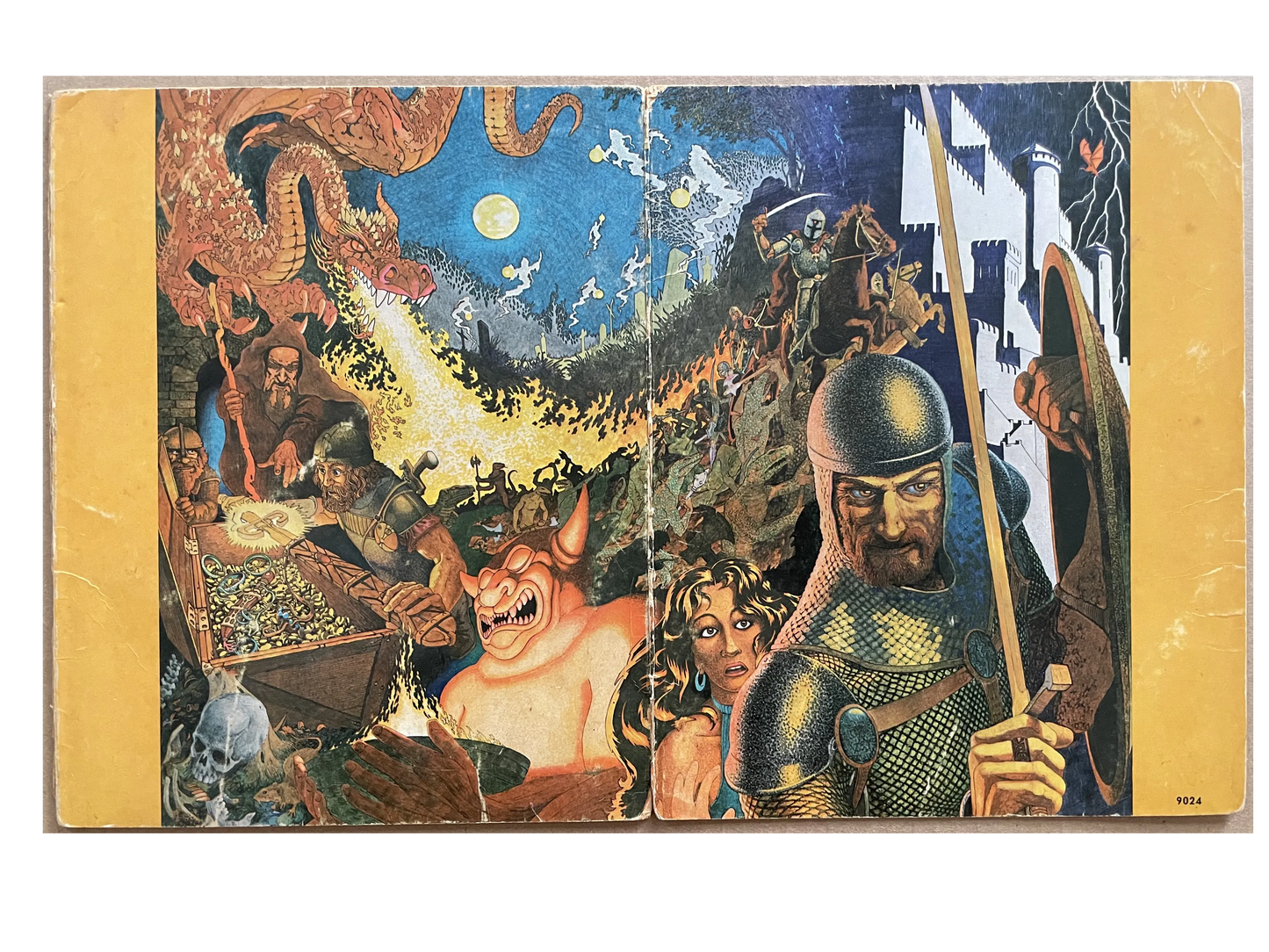 Dungeon Masters Screen REF1 9024 AD&D 1e - Lichyard Games
