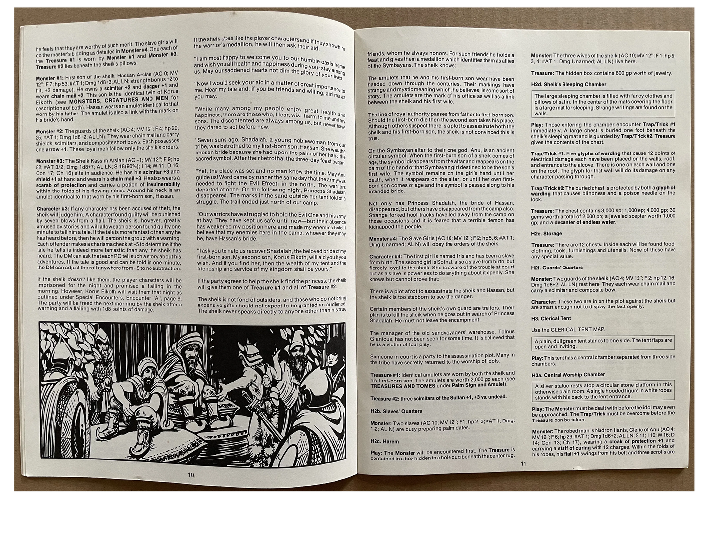 Oasis of the White Palm I4 9053 AD&D 1e - Lichyard Games