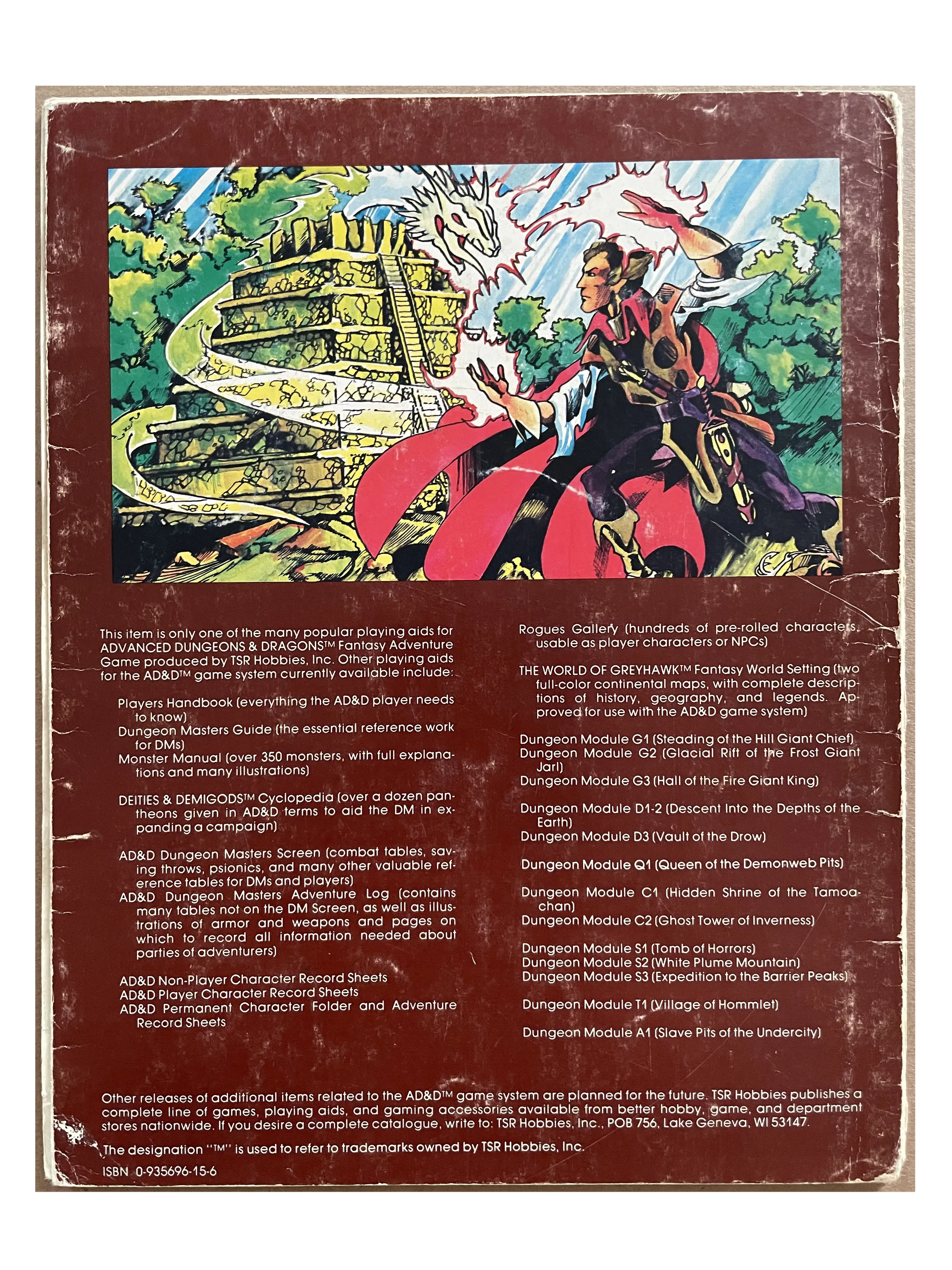 The Hidden Shrine of Tamoachan C1 9032 AD&D 1e - Lichyard Games