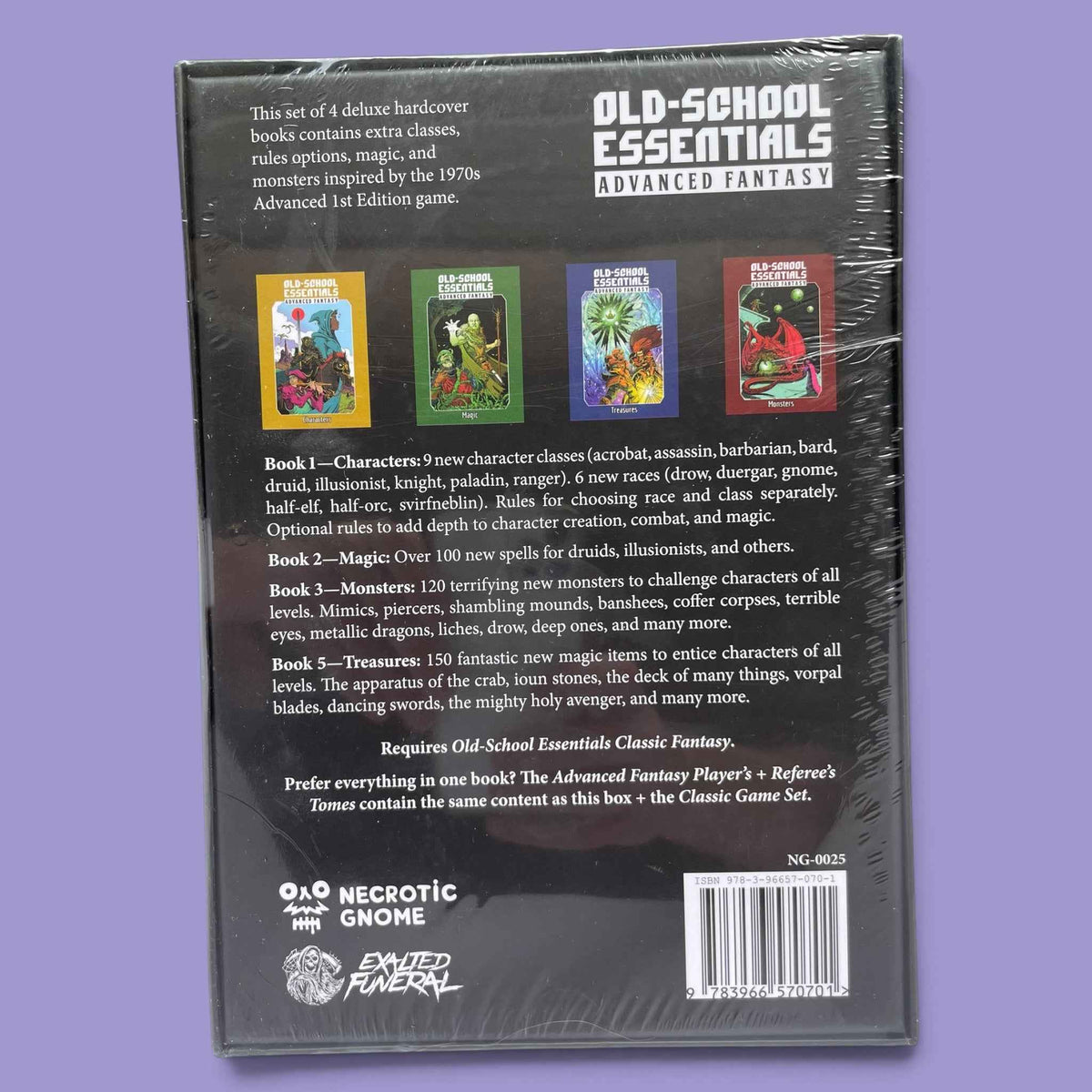 Old-School Essentials Advanced Fantasy Advanced Expansion Set (Factory Sealed)