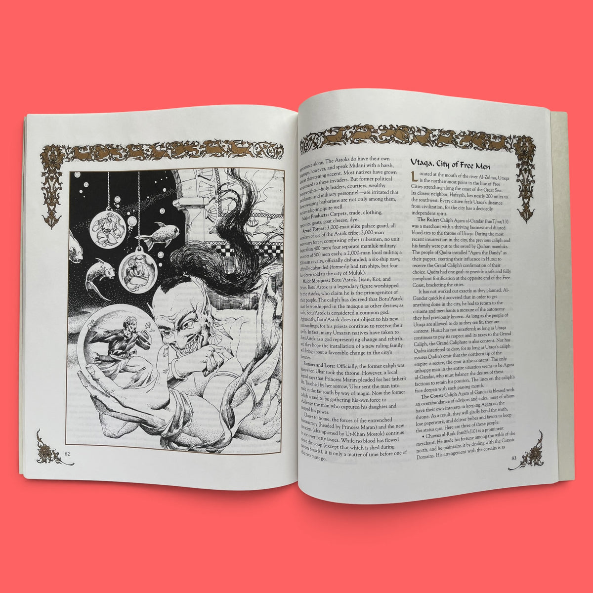 Al-Qadim Land of Fate Campaign AD&D 2e