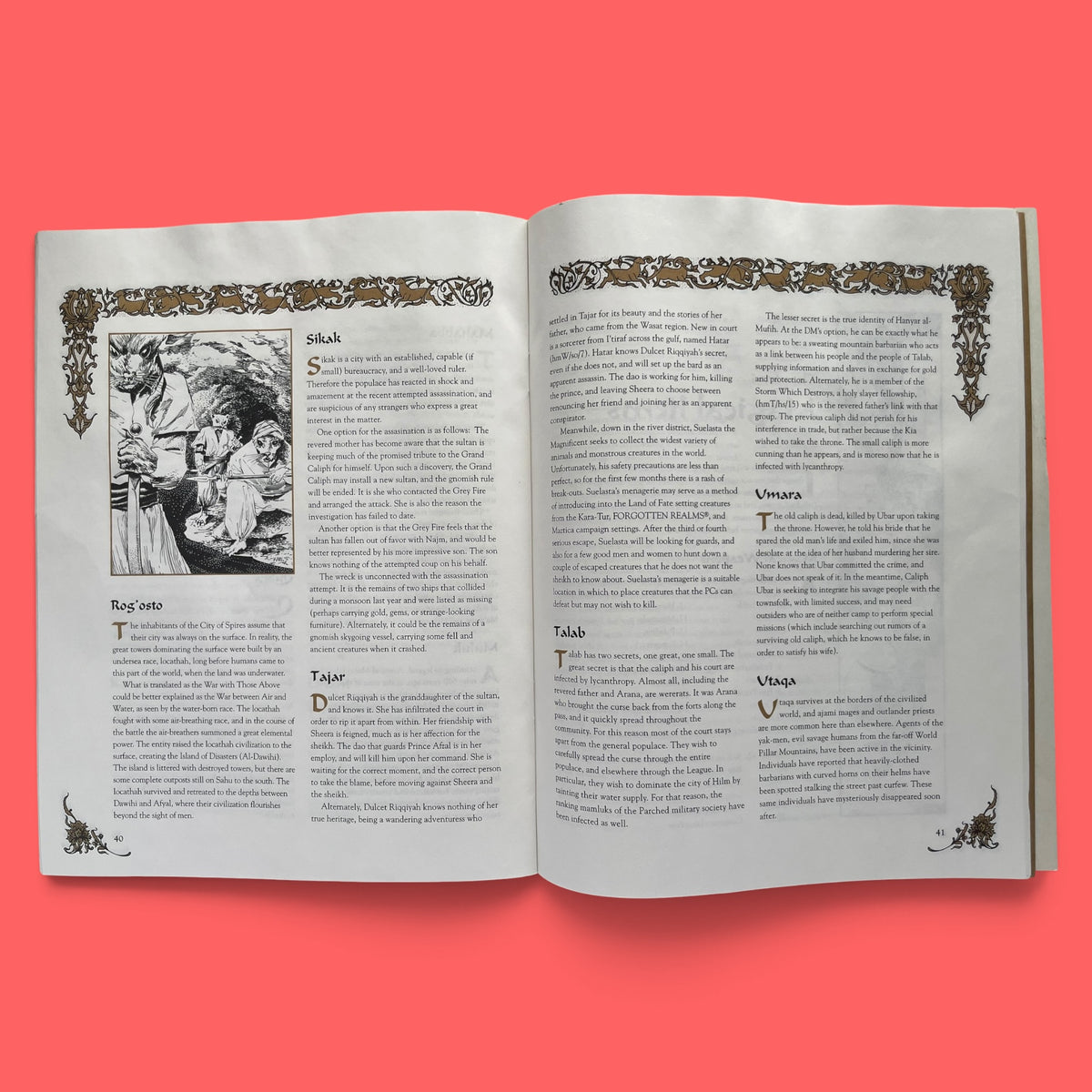 Al-Qadim Land of Fate Campaign AD&D 2e