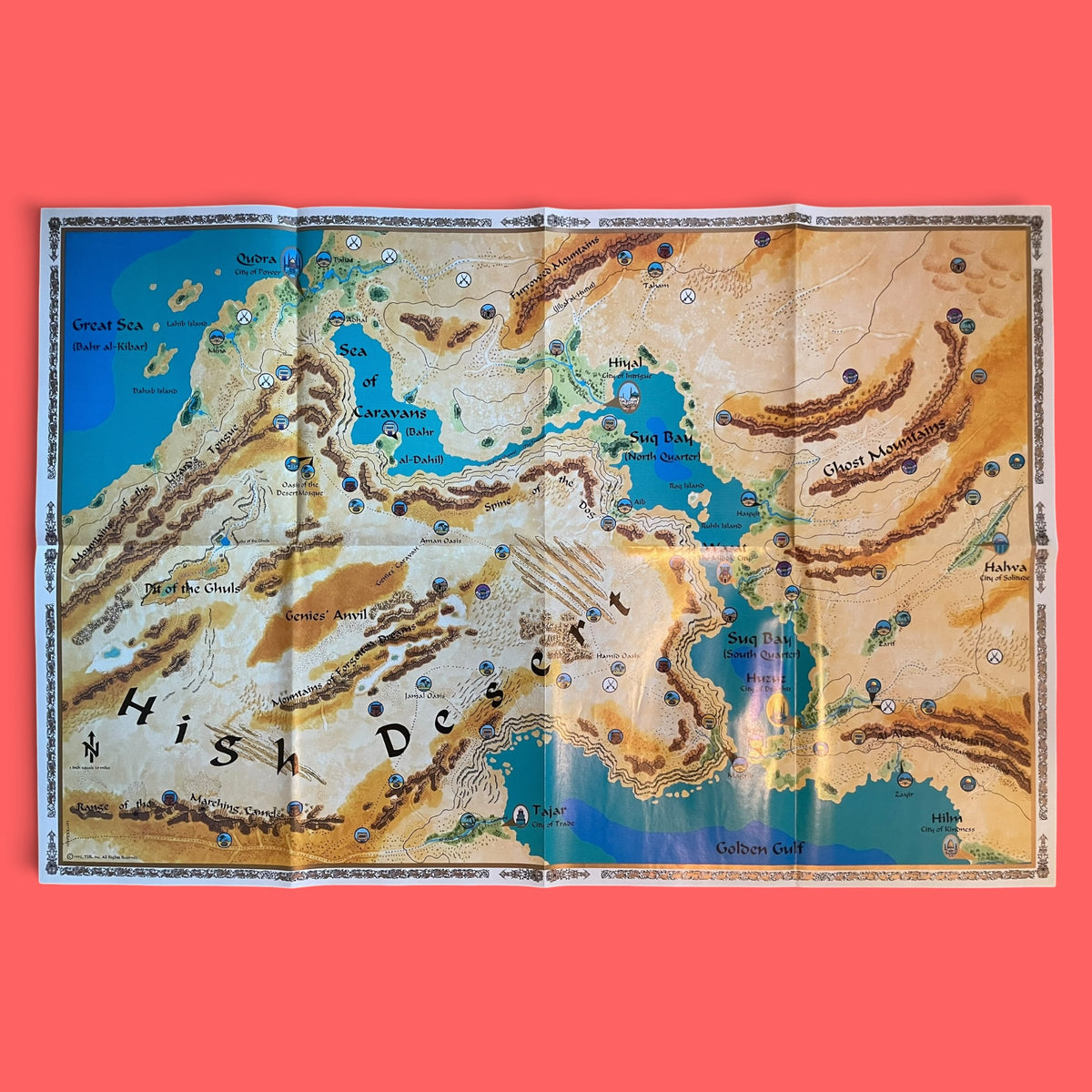 Al-Qadim Land of Fate Campaign AD&D 2e