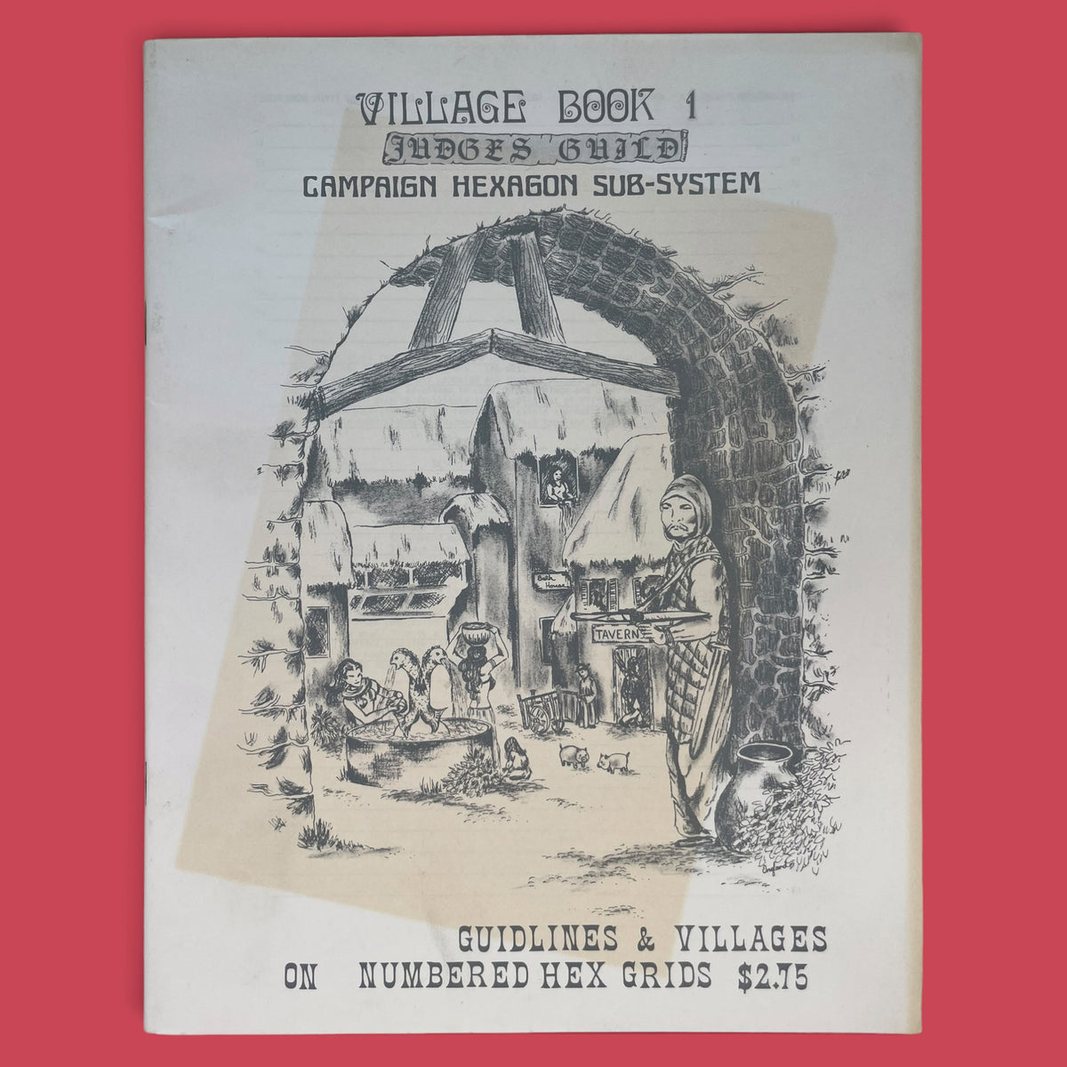 Village Book 1 Judges Guild Dungeons & Dragons