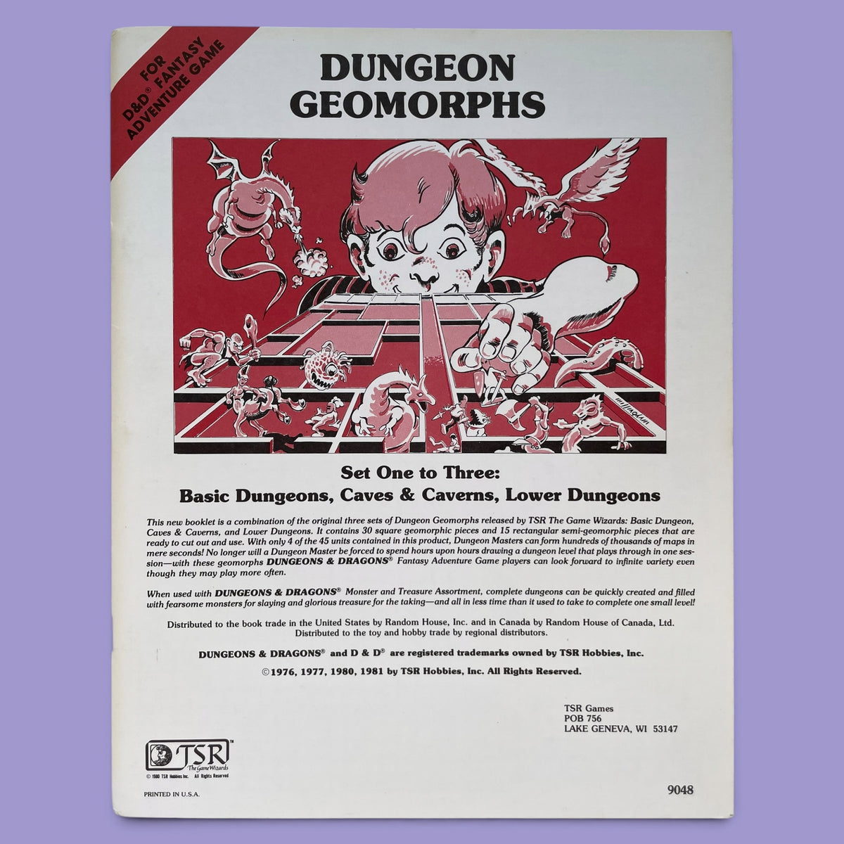 Dungeon Geomorphs Set One to Three 9048 Dungeons & Dragons