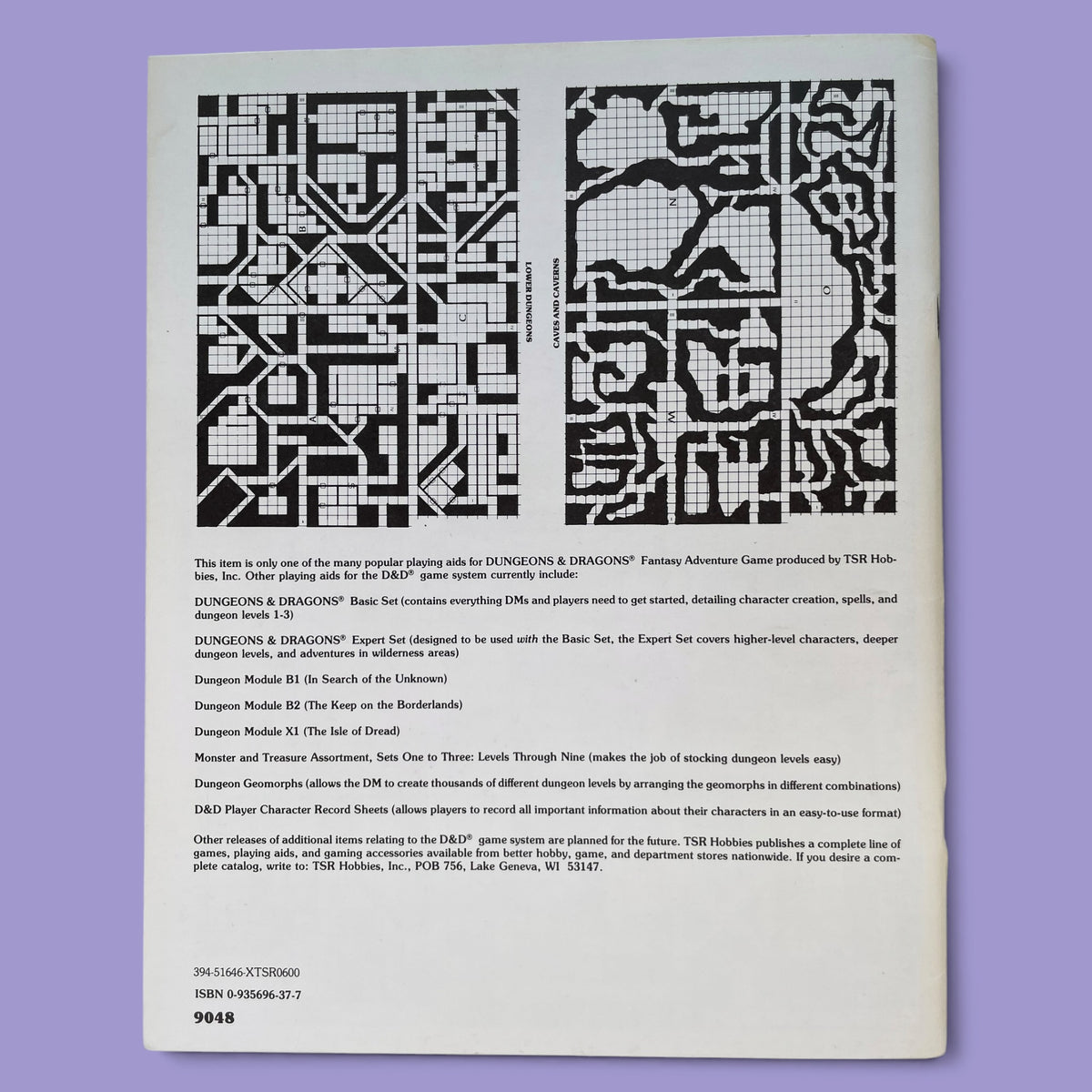 Dungeon Geomorphs Set One to Three 9048 Dungeons & Dragons