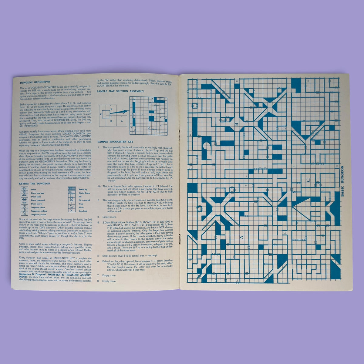 Dungeon Geomorphs Set One to Three 9048 Dungeons & Dragons