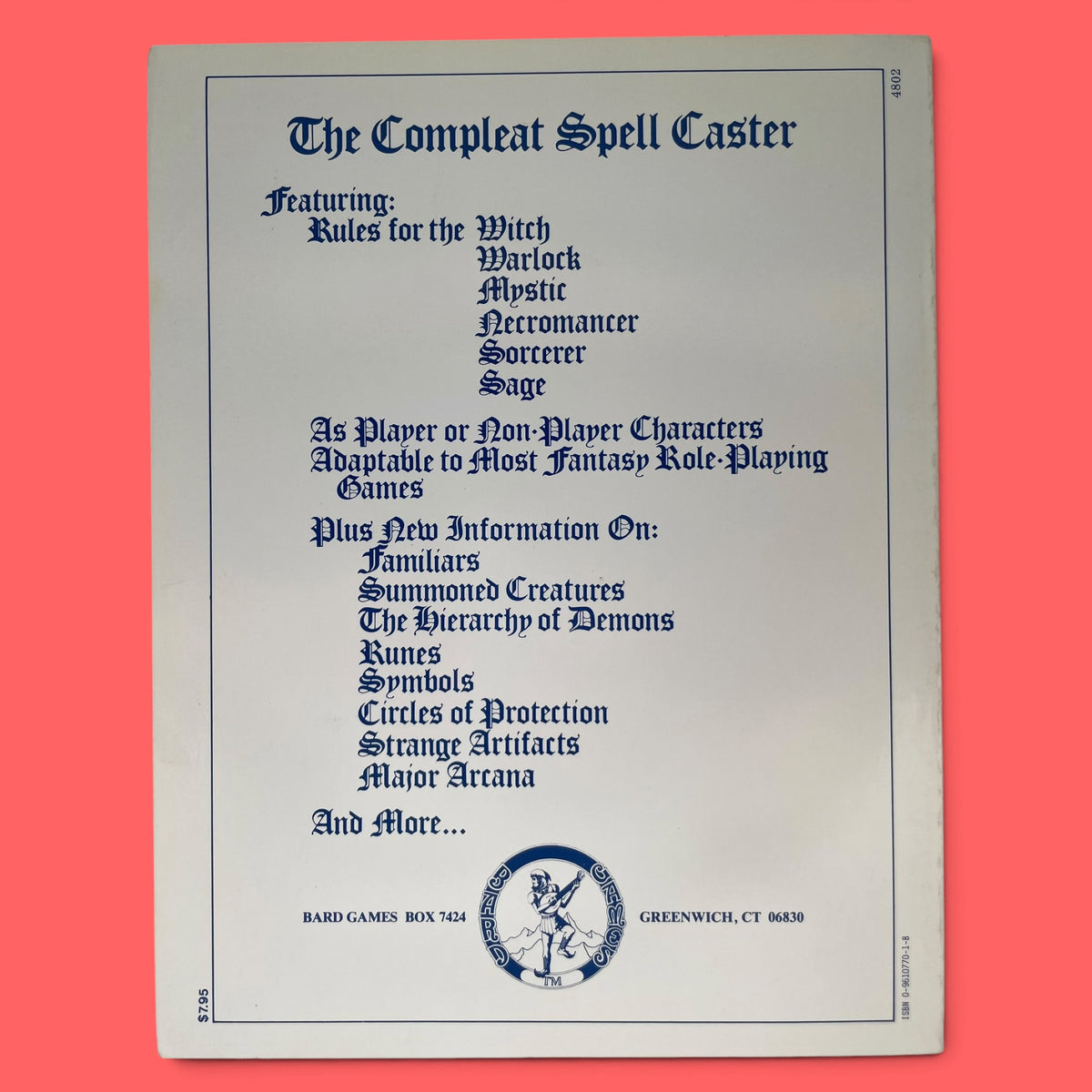 The Compleat Spell Caster Bard Games