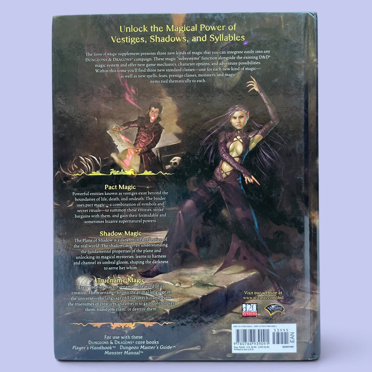 Tome of Magic: Pact, Shadow, and Truename Magic Dungeons & Dragons 3e