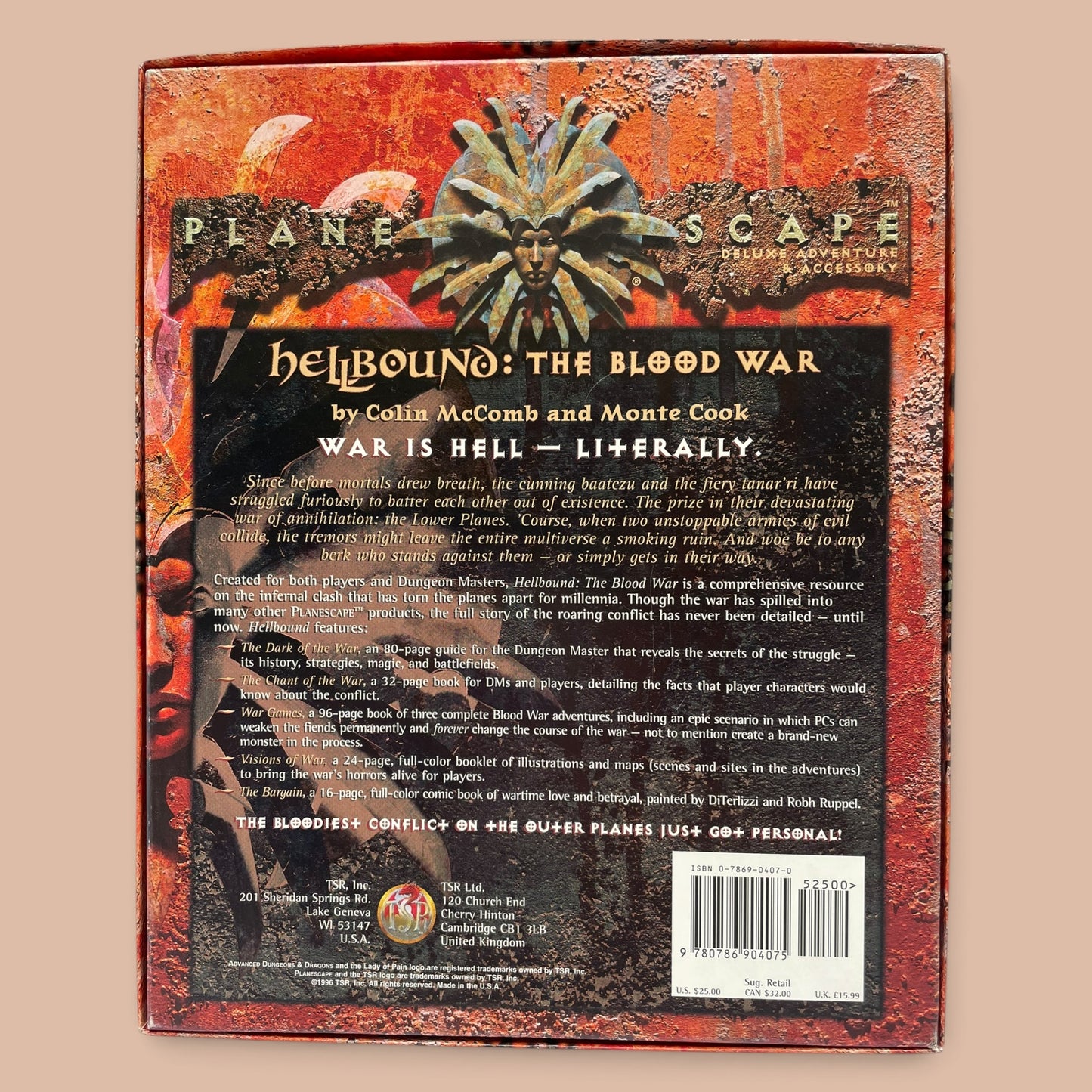 Hellbound: The Blood War Planescape 2621 AD&D 2e