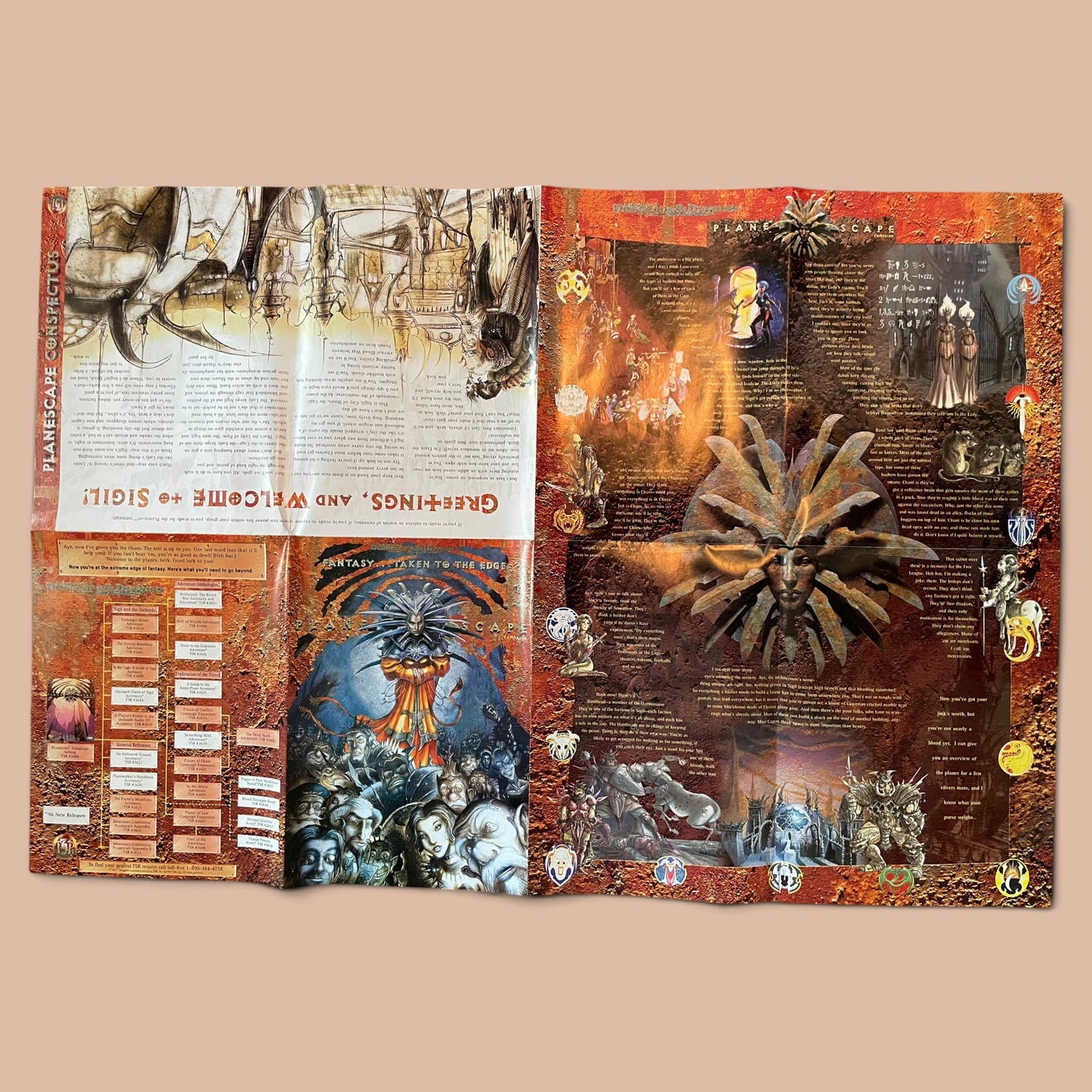 Hellbound: The Blood War Planescape 2621 AD&D 2e