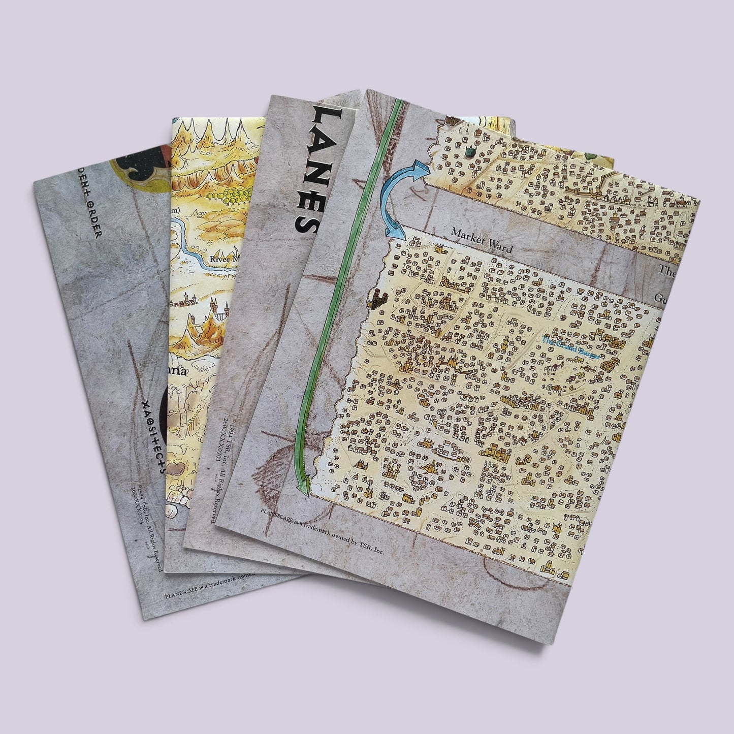 Planescape Campaign Box Set 2600 AD&D 2e (1st Printing)