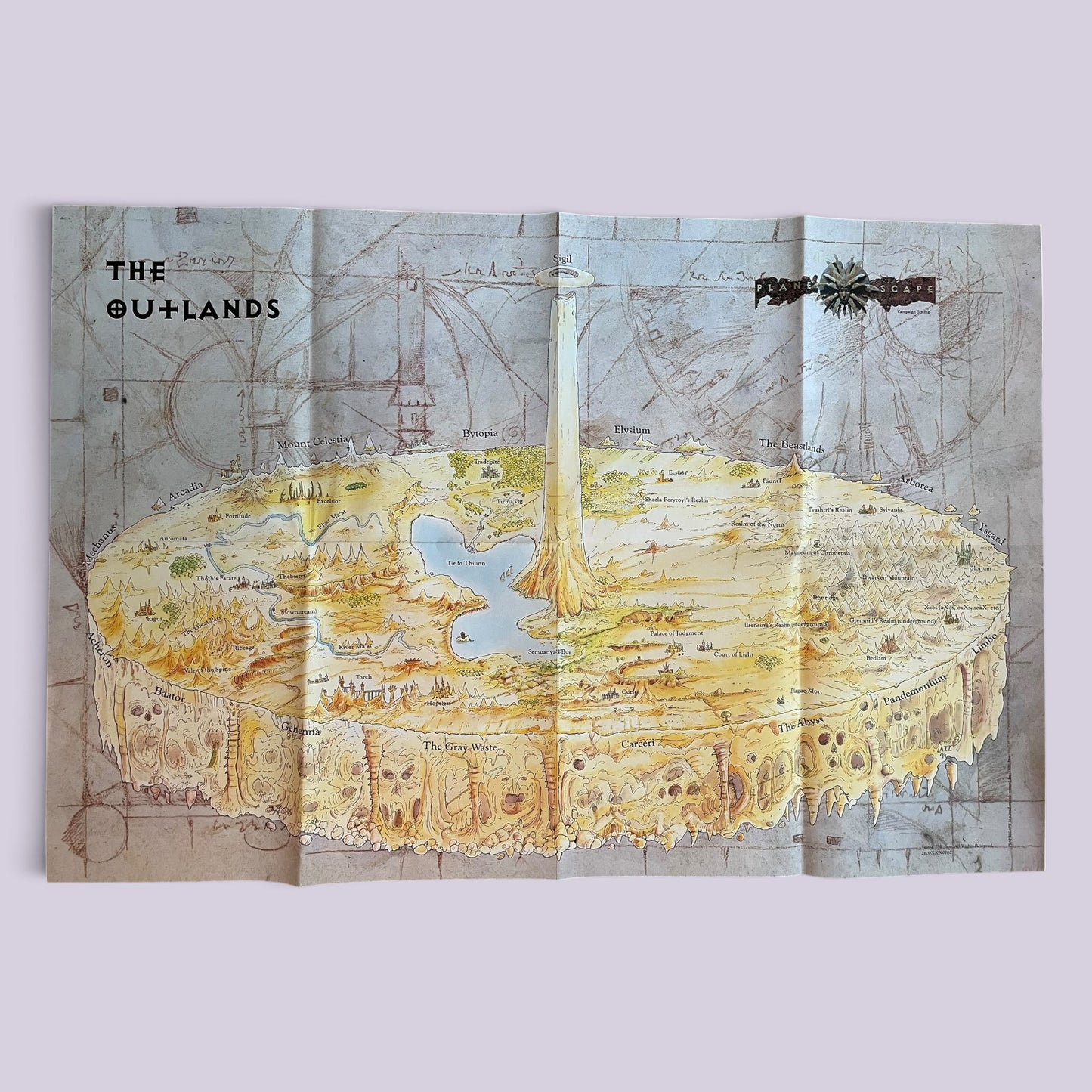 Planescape Campaign Box Set 2600 AD&D 2e (1st Printing)