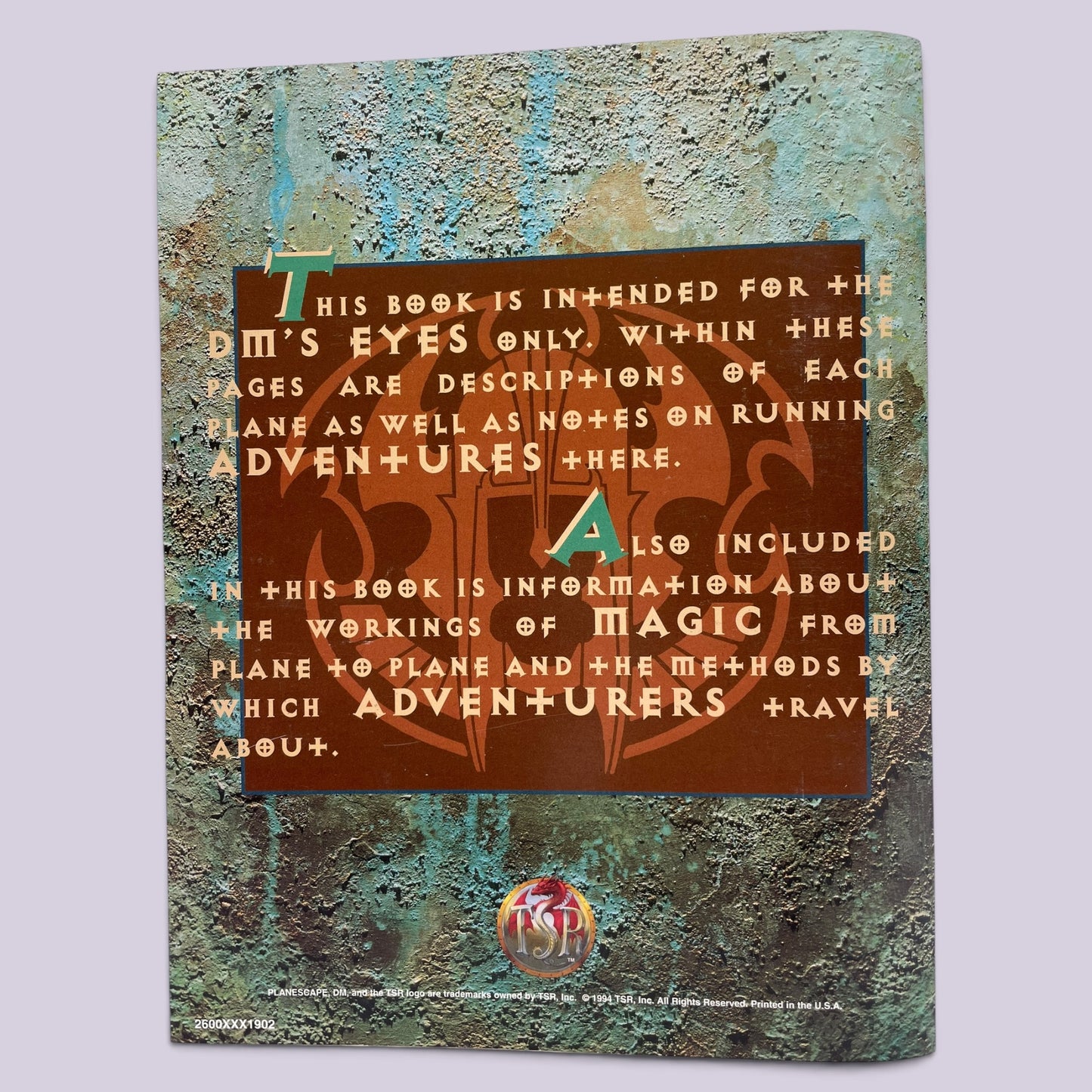 Planescape Campaign Box Set 2600 AD&D 2e (1st Printing)